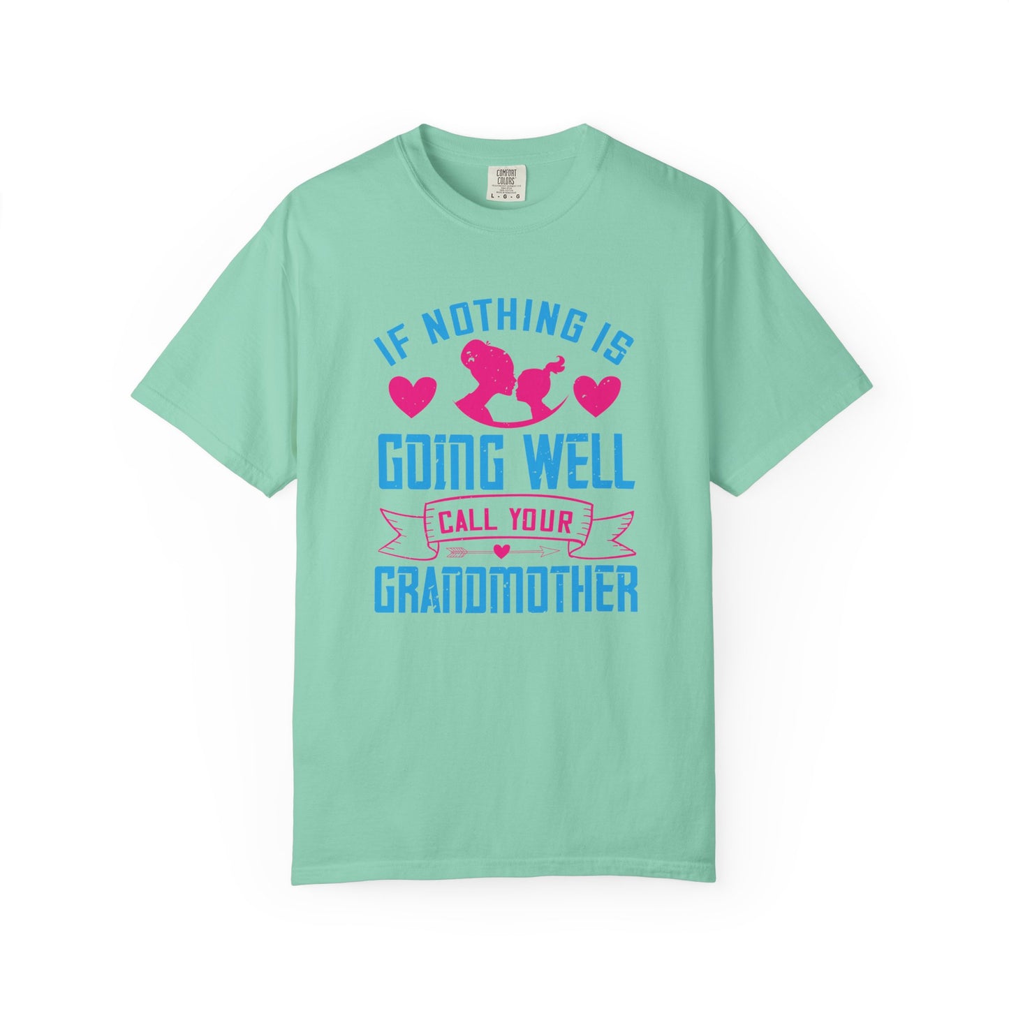 Grandma T-shirt Mother Day Mama Tee Unisex Comfort Colors Garment-Dyed Cotton h76