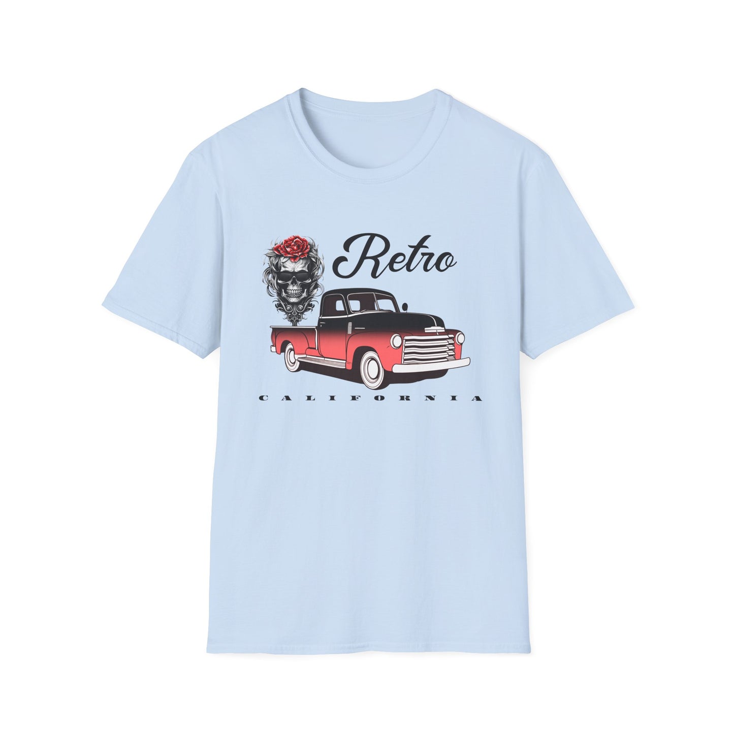 Retro T Shirt, Retro Design Shirt, Retro Art Tee Shirt, T-shirt with Retro Style