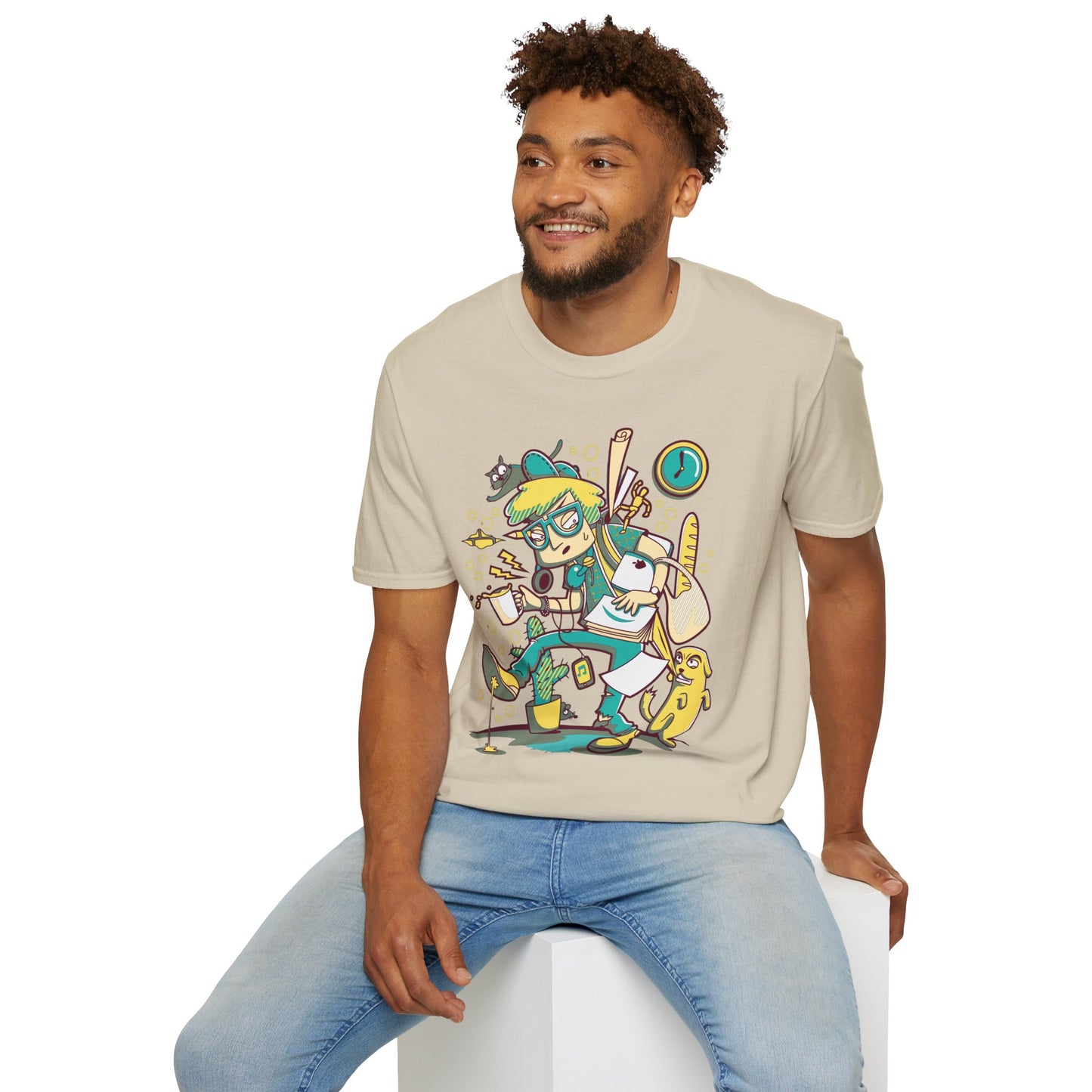 Cartoon T-Shirt, Animation T-Shirt, Funny Tee Shirt - 74