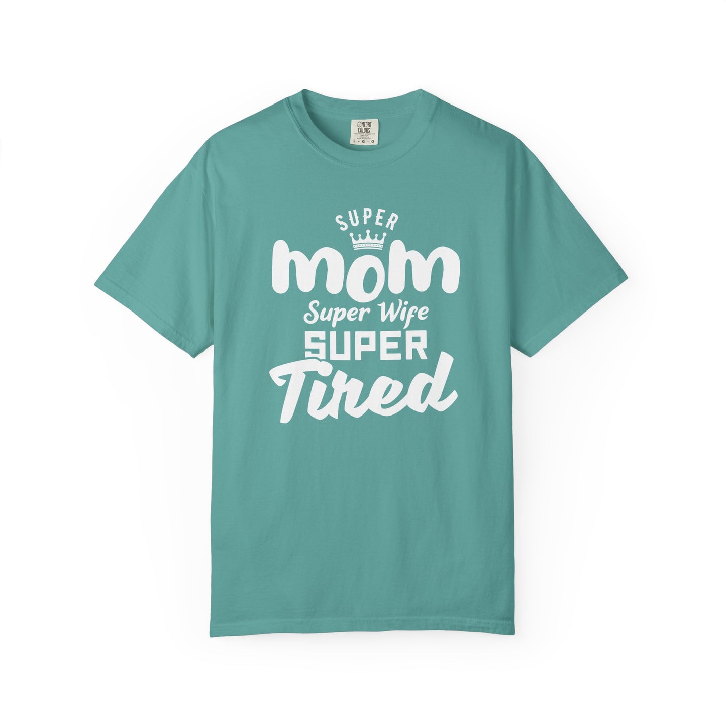 Mom T-shirt Mother's Day Mama Tee Unisex Comfort Colors Garment-Dyed Cotton h45