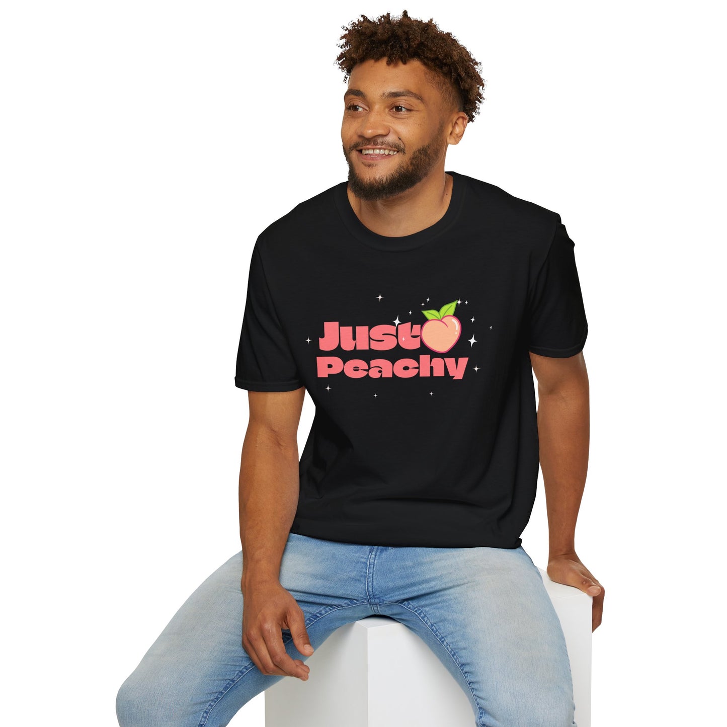 Food Tees, Funny Food T Shirts, Funny T Shirts, Shirt with Fruits, Shirt with Peach