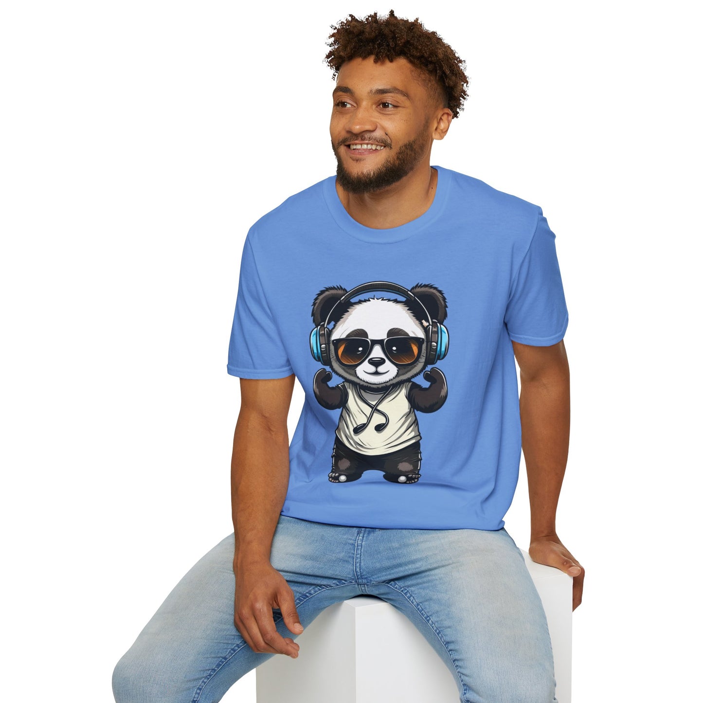 Animals Tees, Funny Animals Shirt, T Shirts with Funny Animals, T-Shirt with Panda, Panda Tees