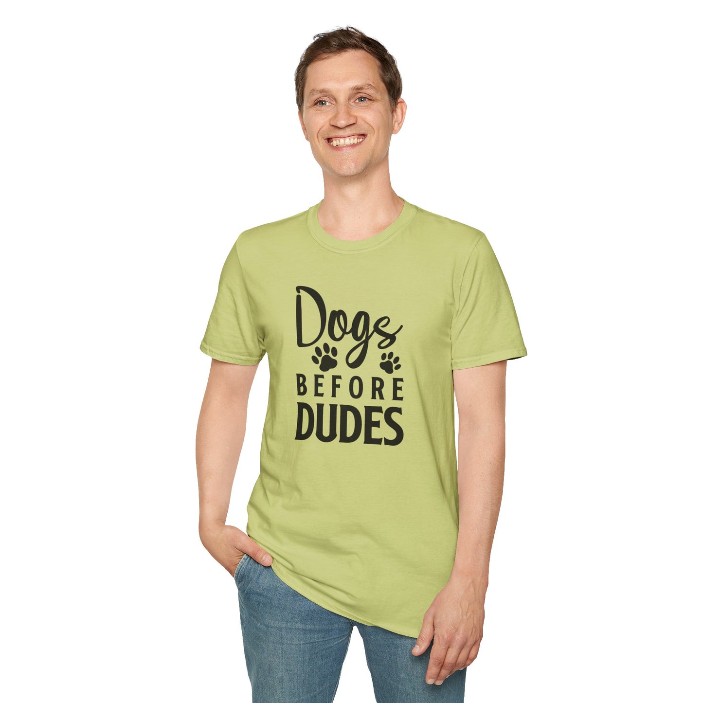 Dog Slogan T Shirts Funny Quotes Tee Unisex Softstyle Cotton Tee 100 Percent Ring Spun