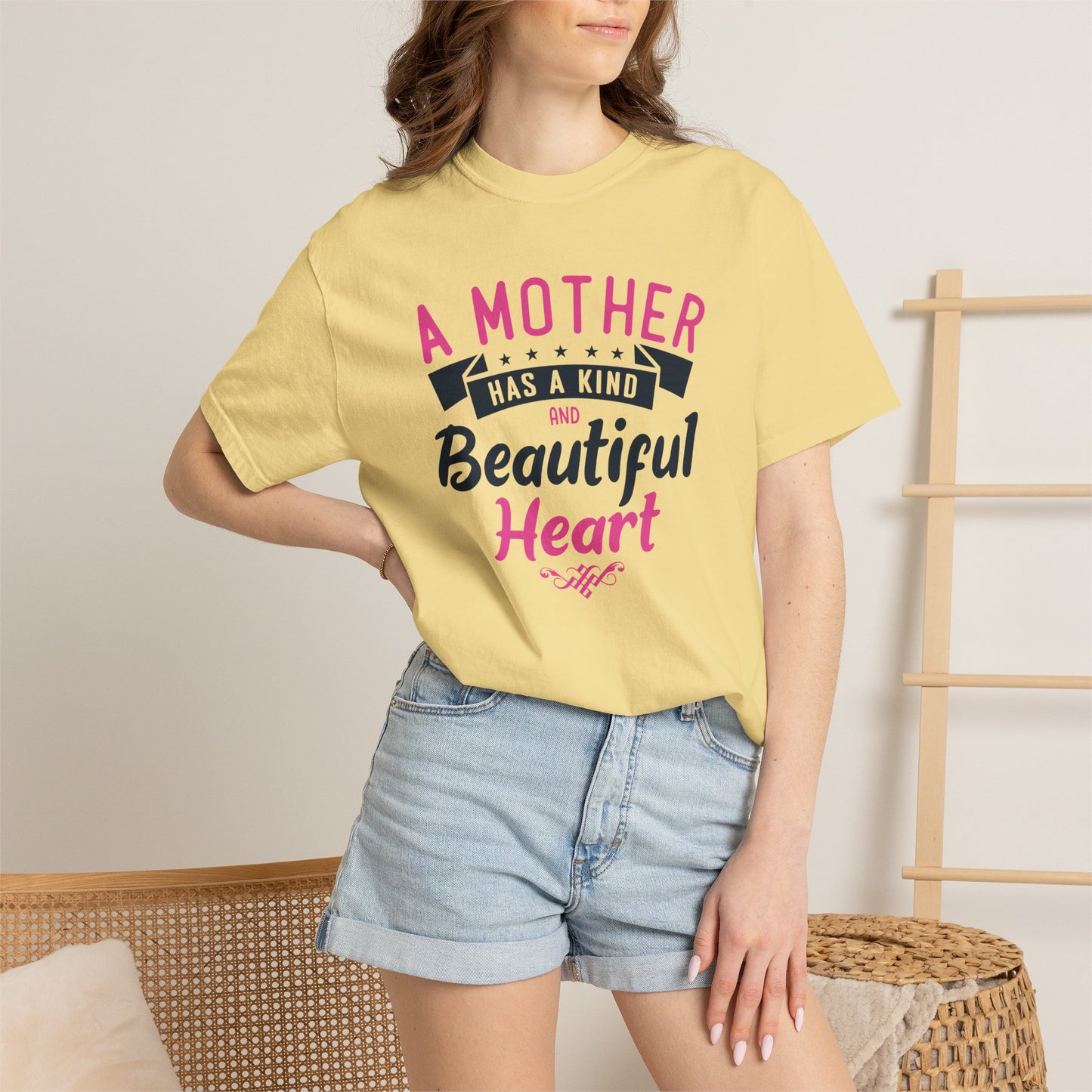 Mom T-shirt Mother Day Mama Tee Unisex Comfort Colors Garment-Dyed Cotton h49