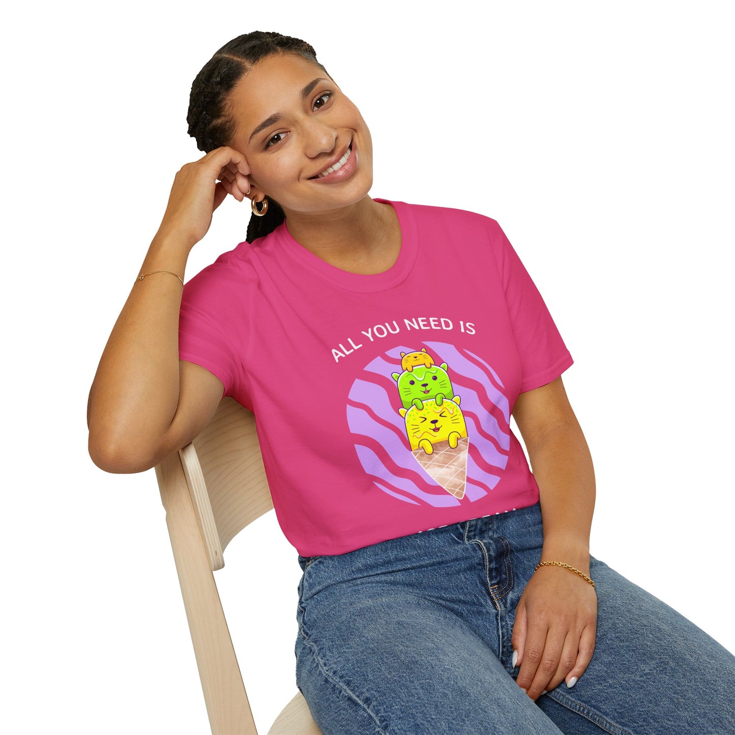 Food Tees, Funny Food T Shirts, Funny T Shirts, Shirt with Food, Junk Food Tees, Shirt with Ice Cream, Ice Cream T-Shirt