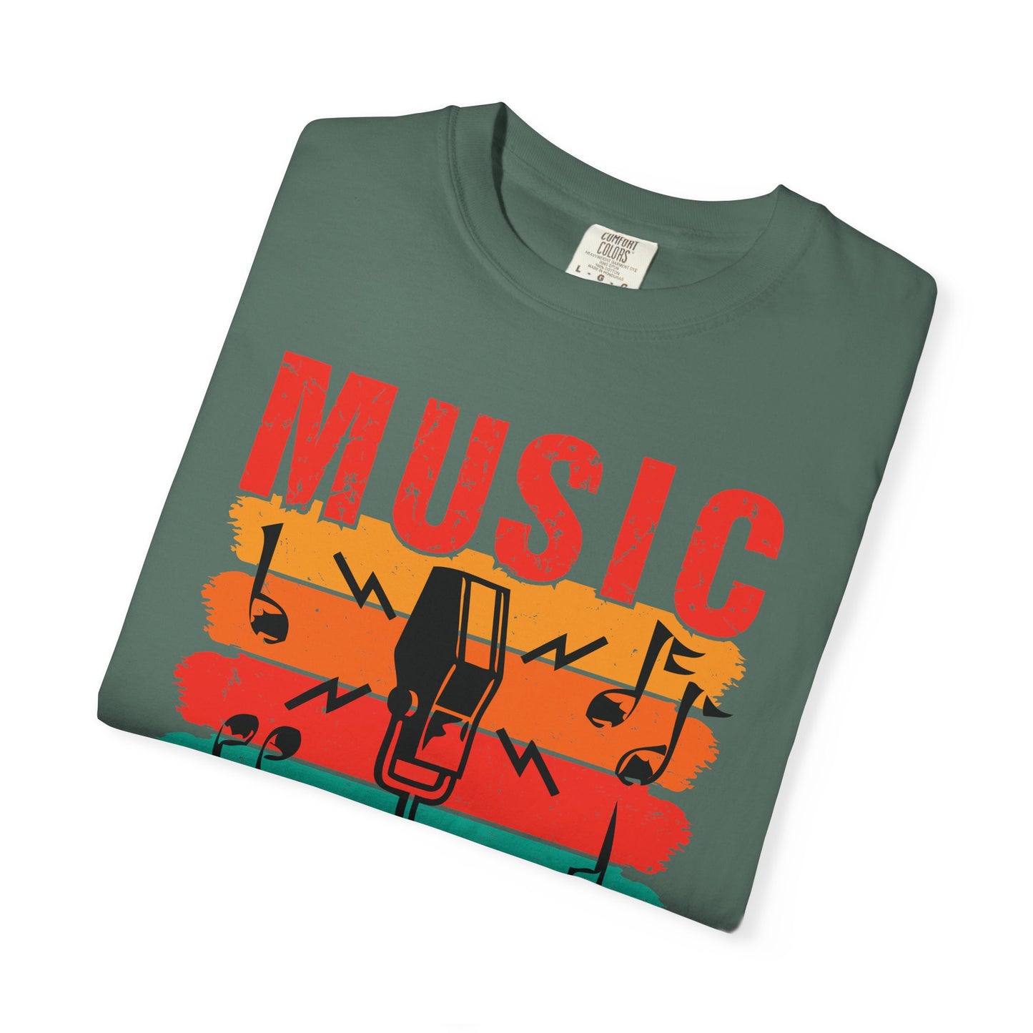 Music Graphic Design Unisex Cotton T-shirt 089
