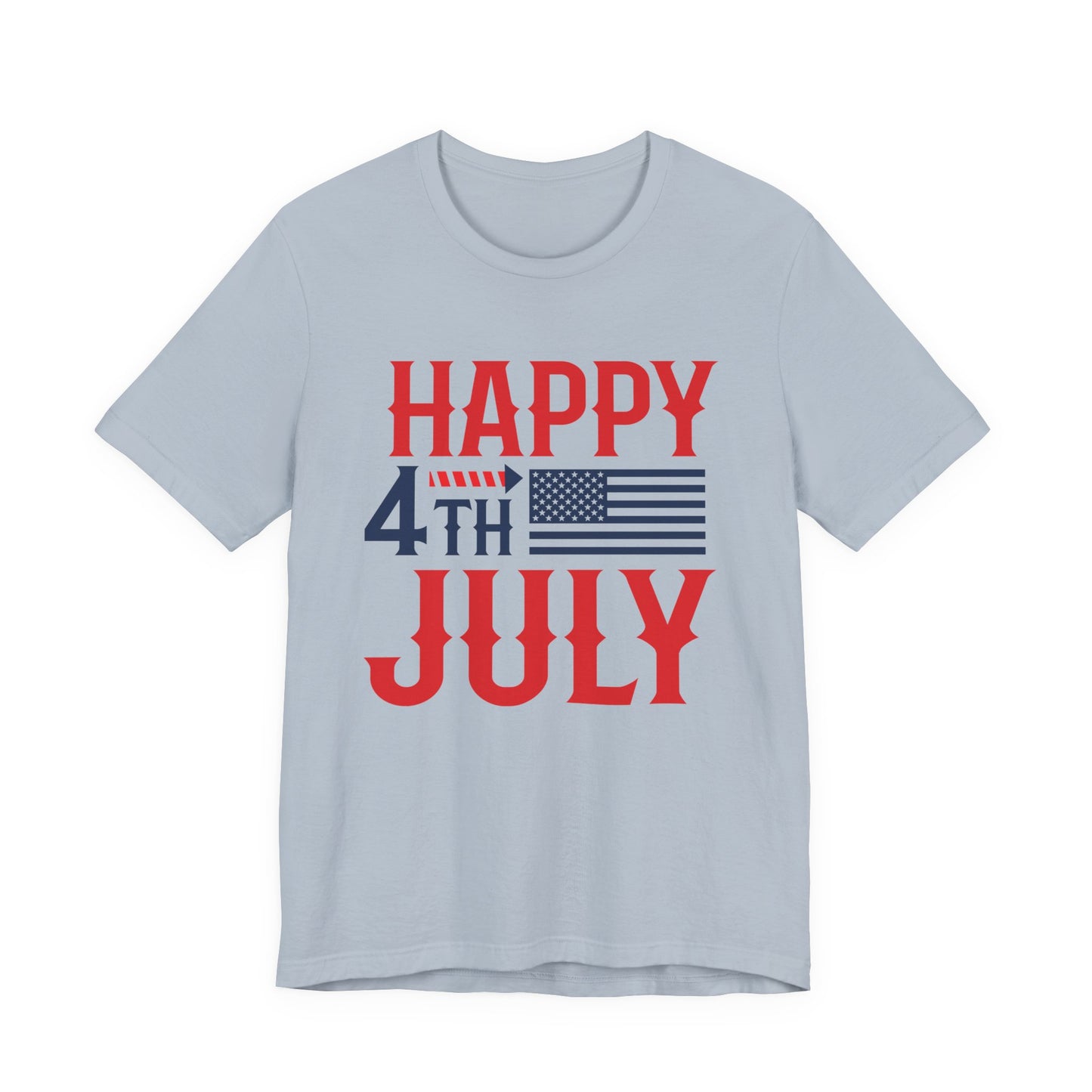 American Flag Graphic Unisex Cotton T-Shirt 011