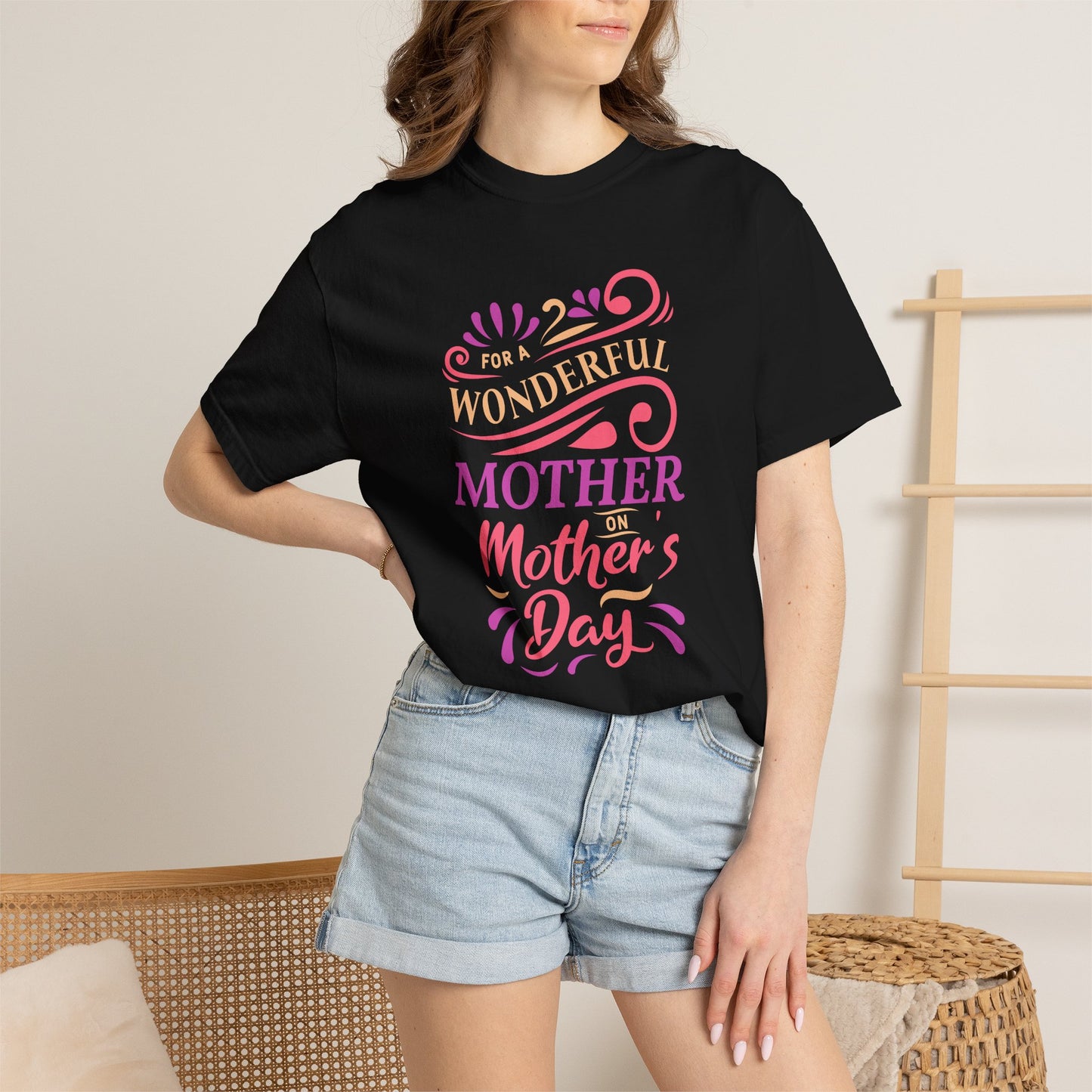 Mom T-shirt Mother's Day Mama Tee Unisex Comfort Colors Garment-Dyed Cotton h18