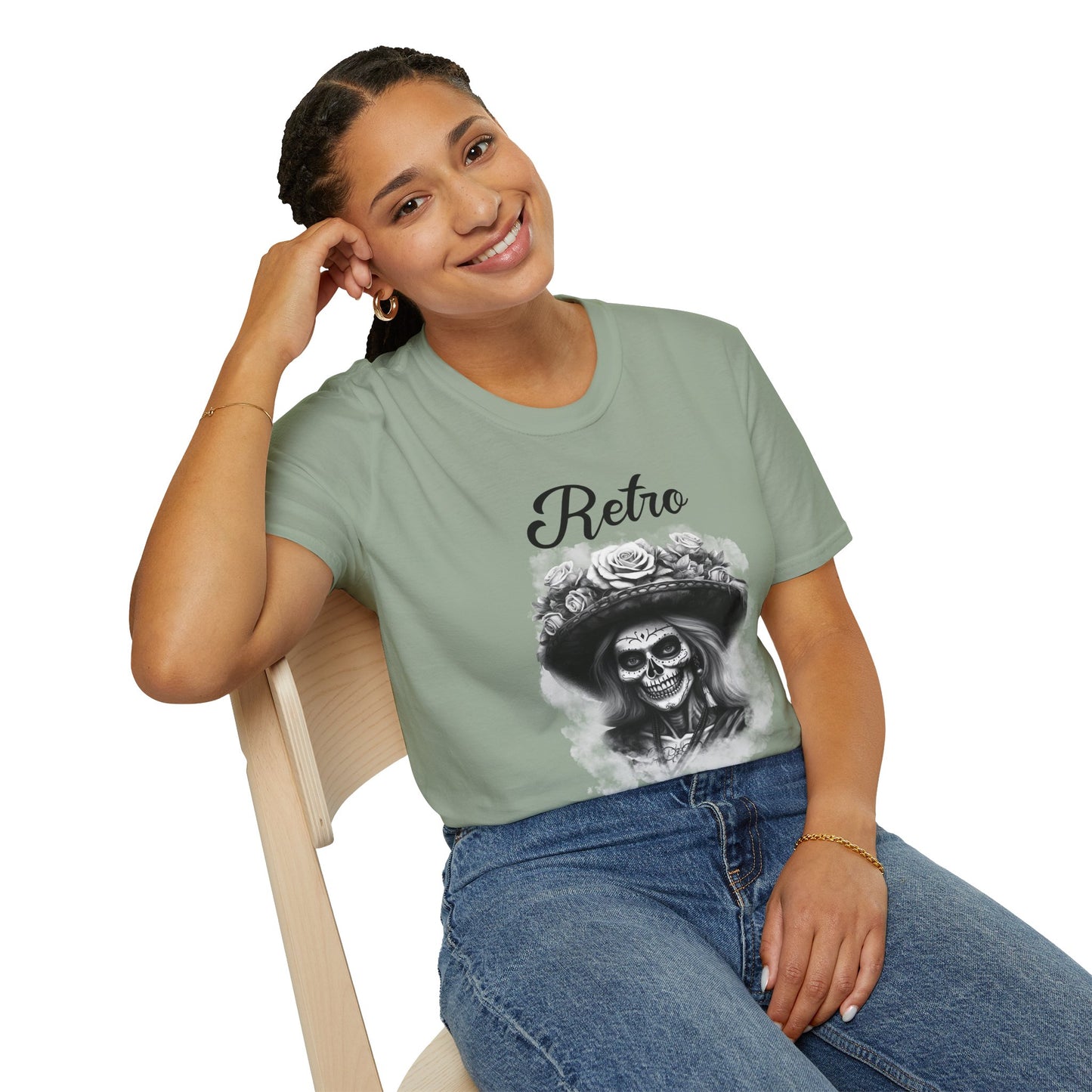 Retro T Shirt, Retro Design Shirt, Retro Art Tee Shirt, T-shirt with Retro Style