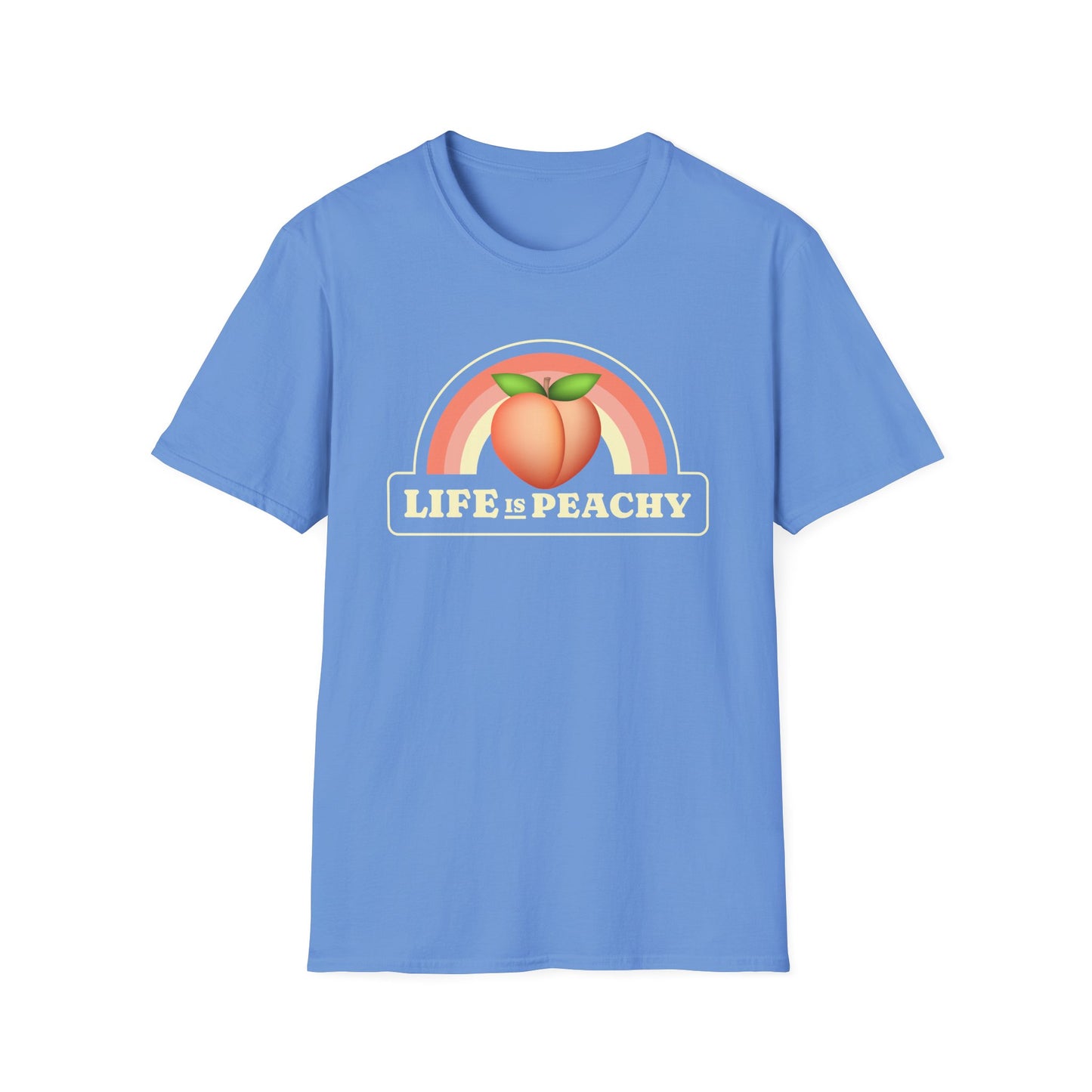 Food Tees, Funny Food T Shirts, Funny T Shirts, Shirt with Fruits, Shirt with Peach