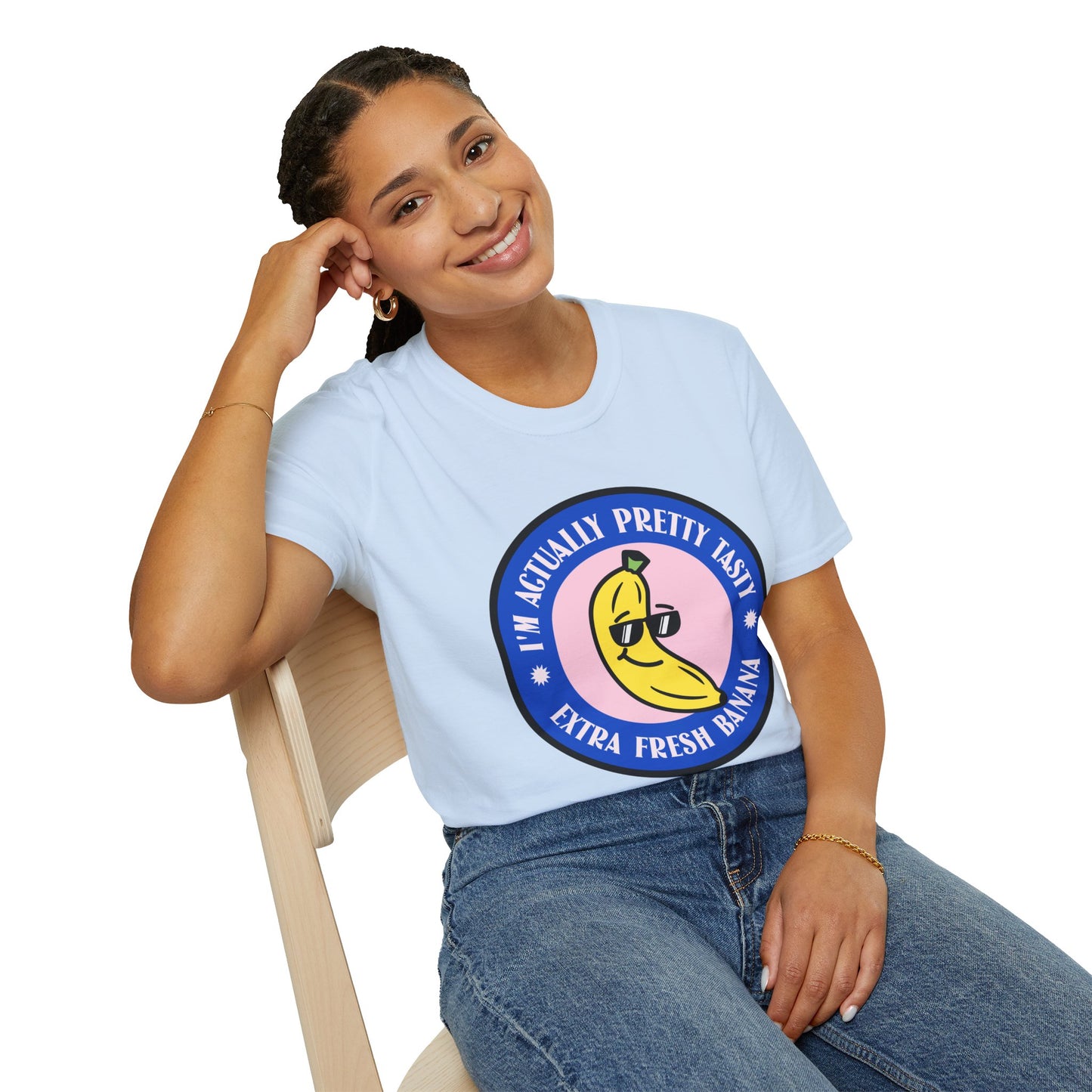 Food Tees, Funny Food T Shirts, Funny T Shirts, Shirt with Banana, Banana T Shirt, Funny Banana Shirt