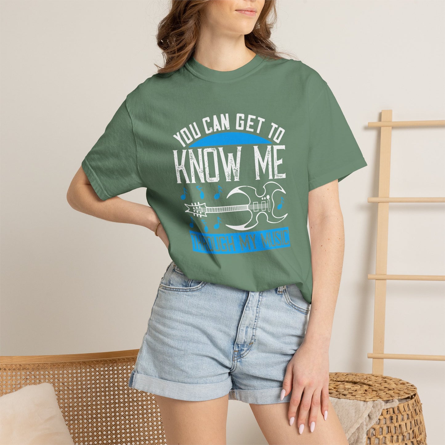 Music Graphic Design Unisex Cotton T-shirt m1