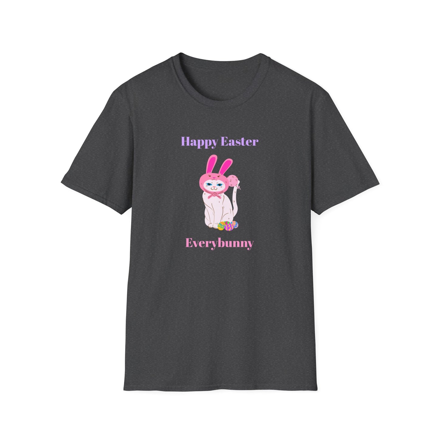Easter Bunny T-Shirt, Tee Shirt with Easter Signature, T Shirt with Easter Prints, Tee Shirt with Easter Design - 11