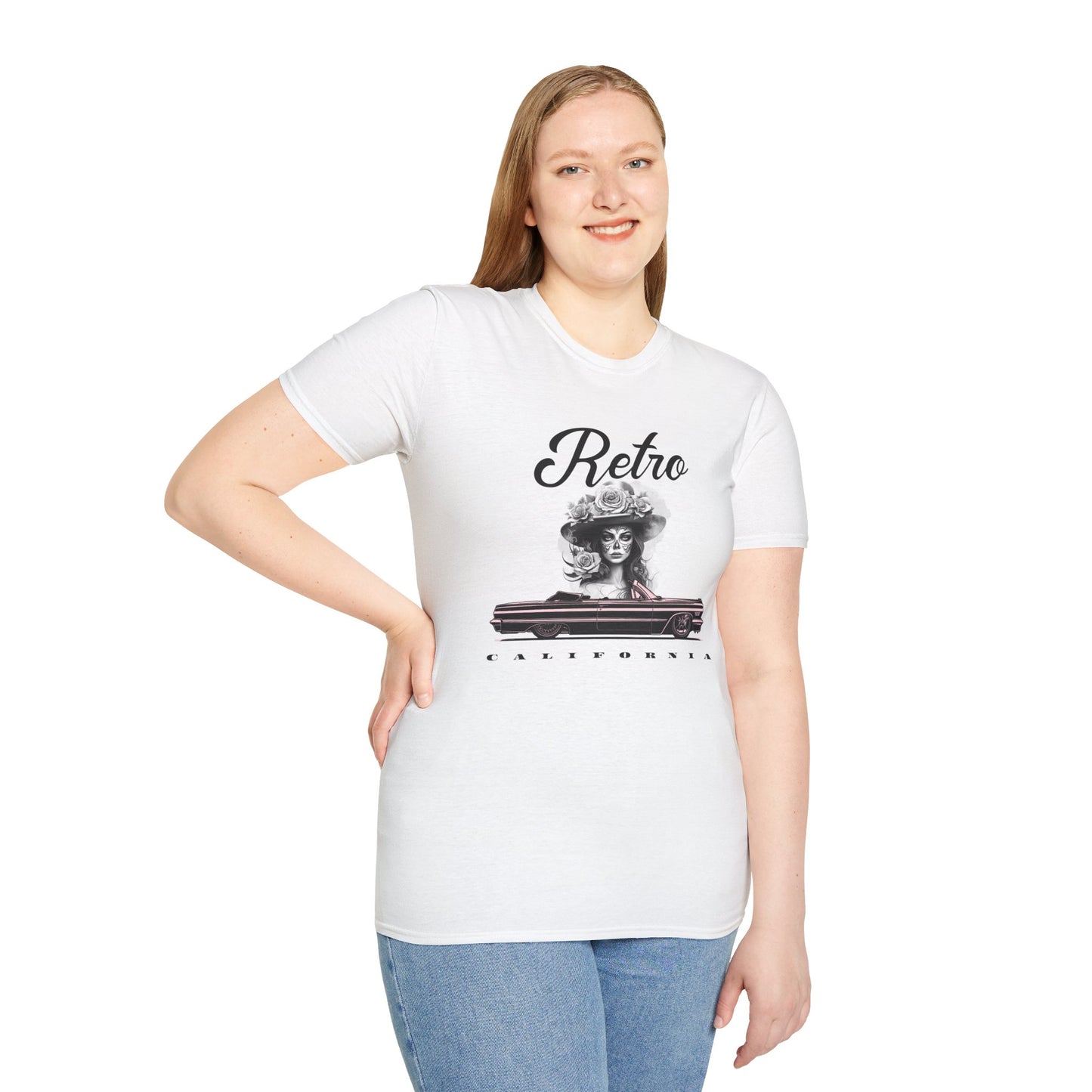 Retro T Shirt, Retro Design Shirt, Retro Art Tee Shirt, T-shirt with Retro Style