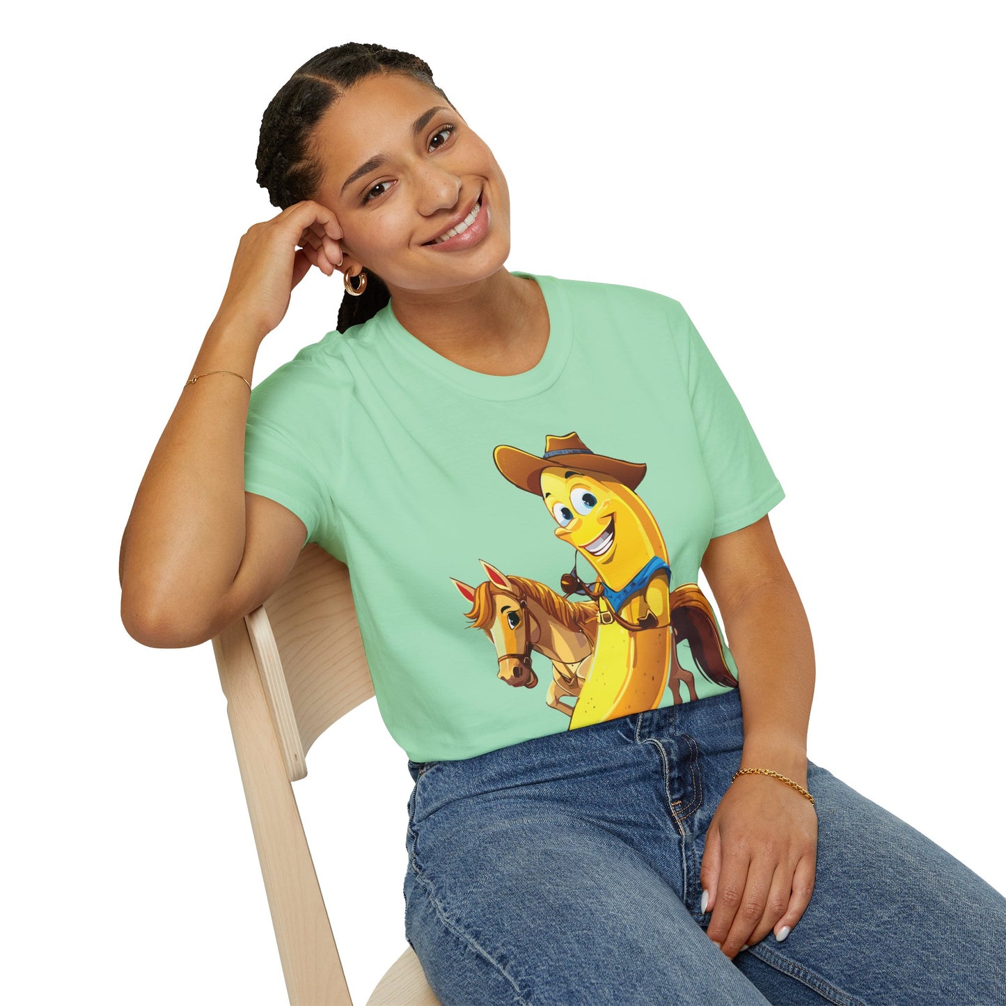 Food Tees, Funny Food T Shirts, Funny T Shirts, Shirt with Banana, Banana T Shirt, Funny Banana Shirt