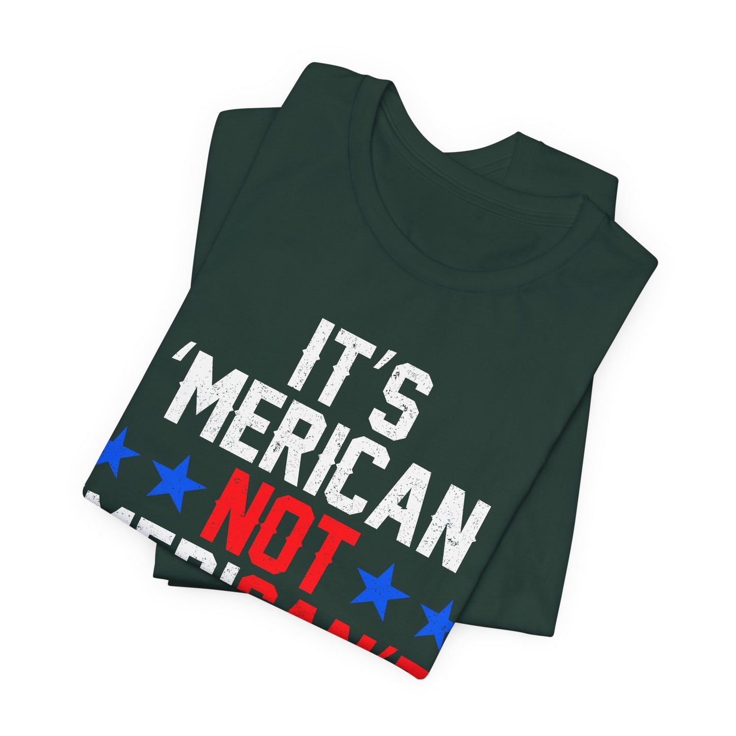 Patriotic USA Stars Graphic Unisex Cotton T-Shirt a5