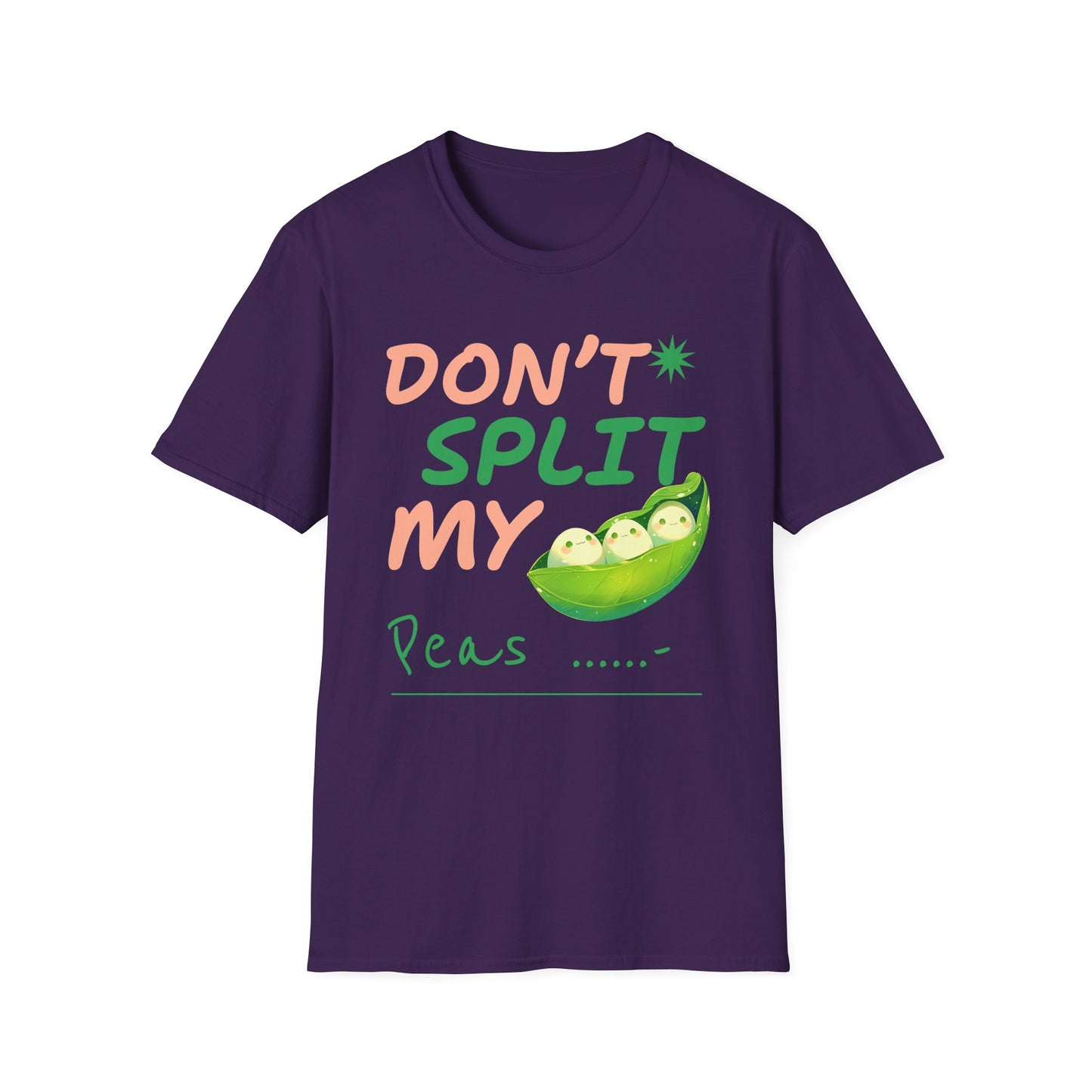 Food Tees, Funny Food T Shirts, Funny T Shirts, Shirt with Vegetables, Shirt with Peas