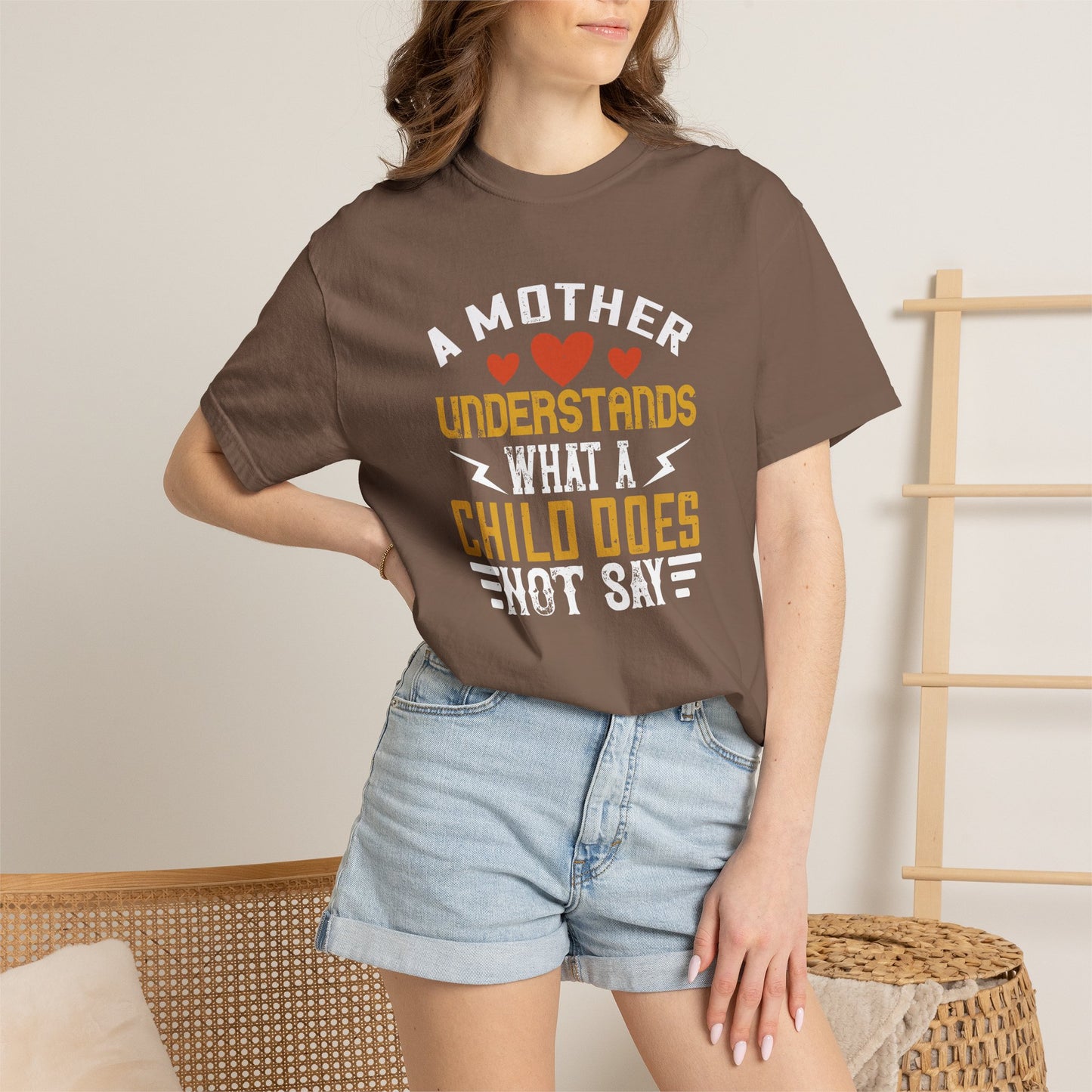 Mom T-shirt Mother Day Mama Tee Unisex Comfort Colors Garment-Dyed Cotton h56