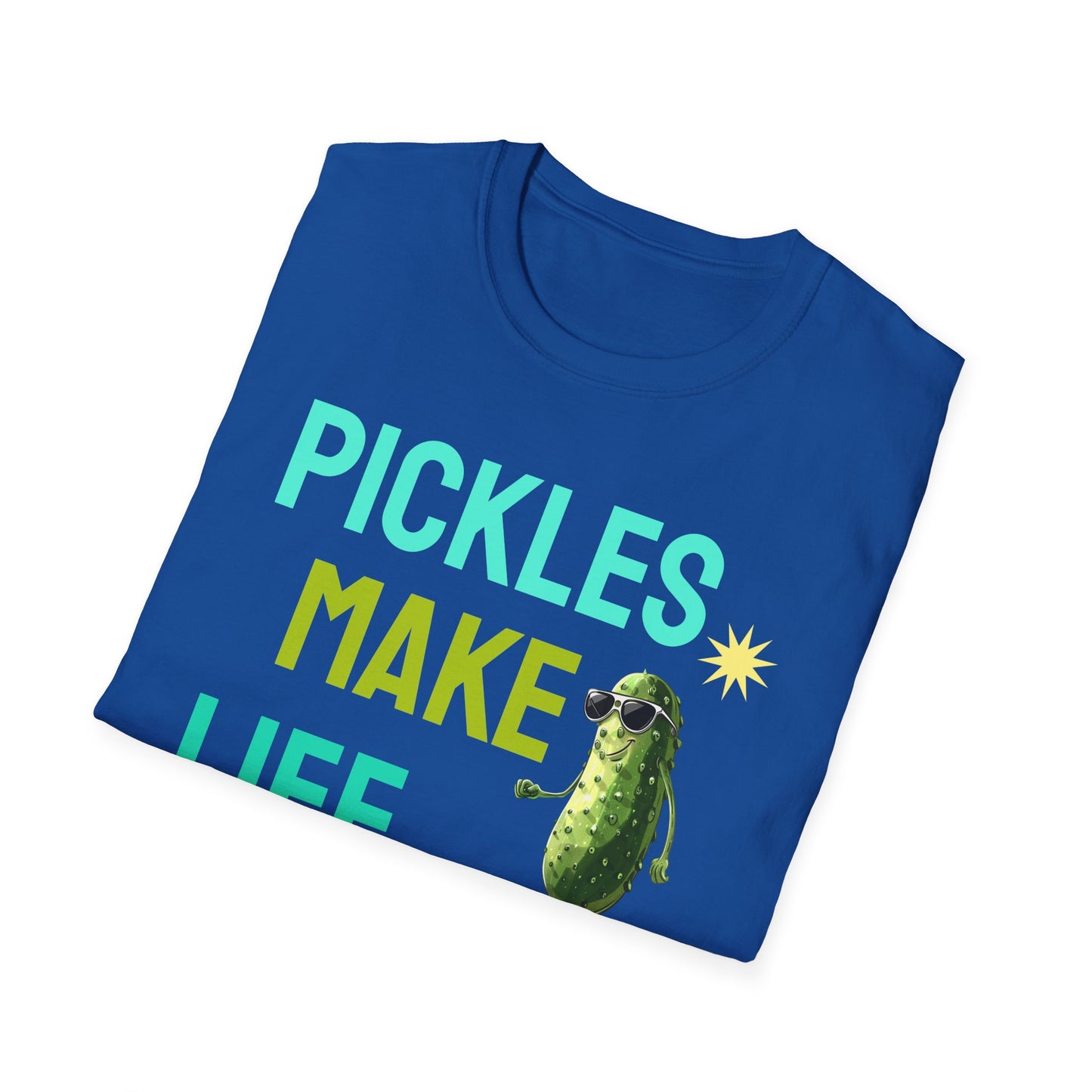 Food Tees, Funny Food T Shirts, Funny T Shirts, Shirt with Vegetables, Shirt with Pickle