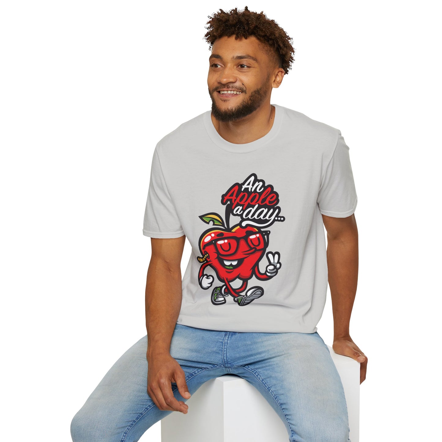 Cartoon T Shirt Animation Tee Funny Tee Unisex Softstyle Cotton Shirt Gildan Softstyle 64000