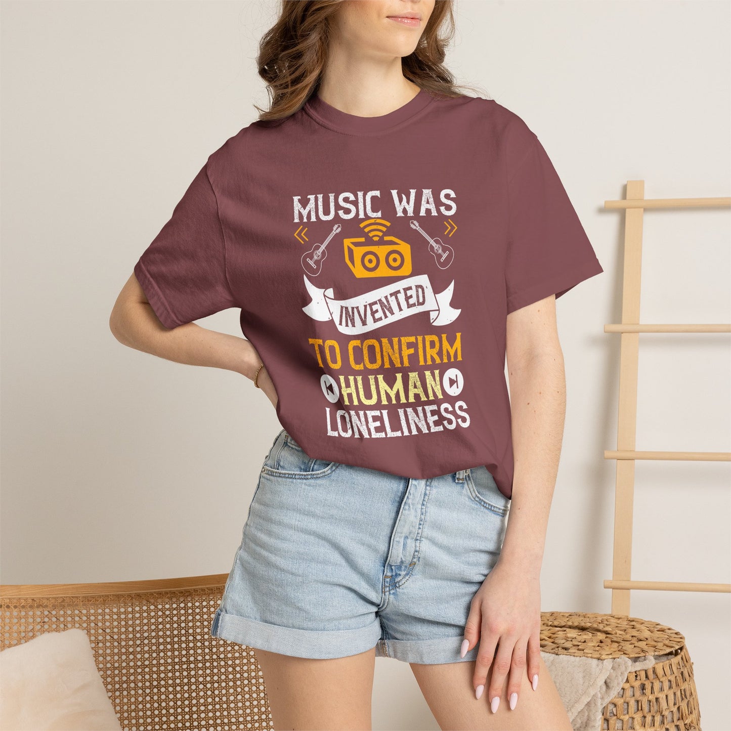 Music Graphic Design Unisex Cotton T-shirt m38