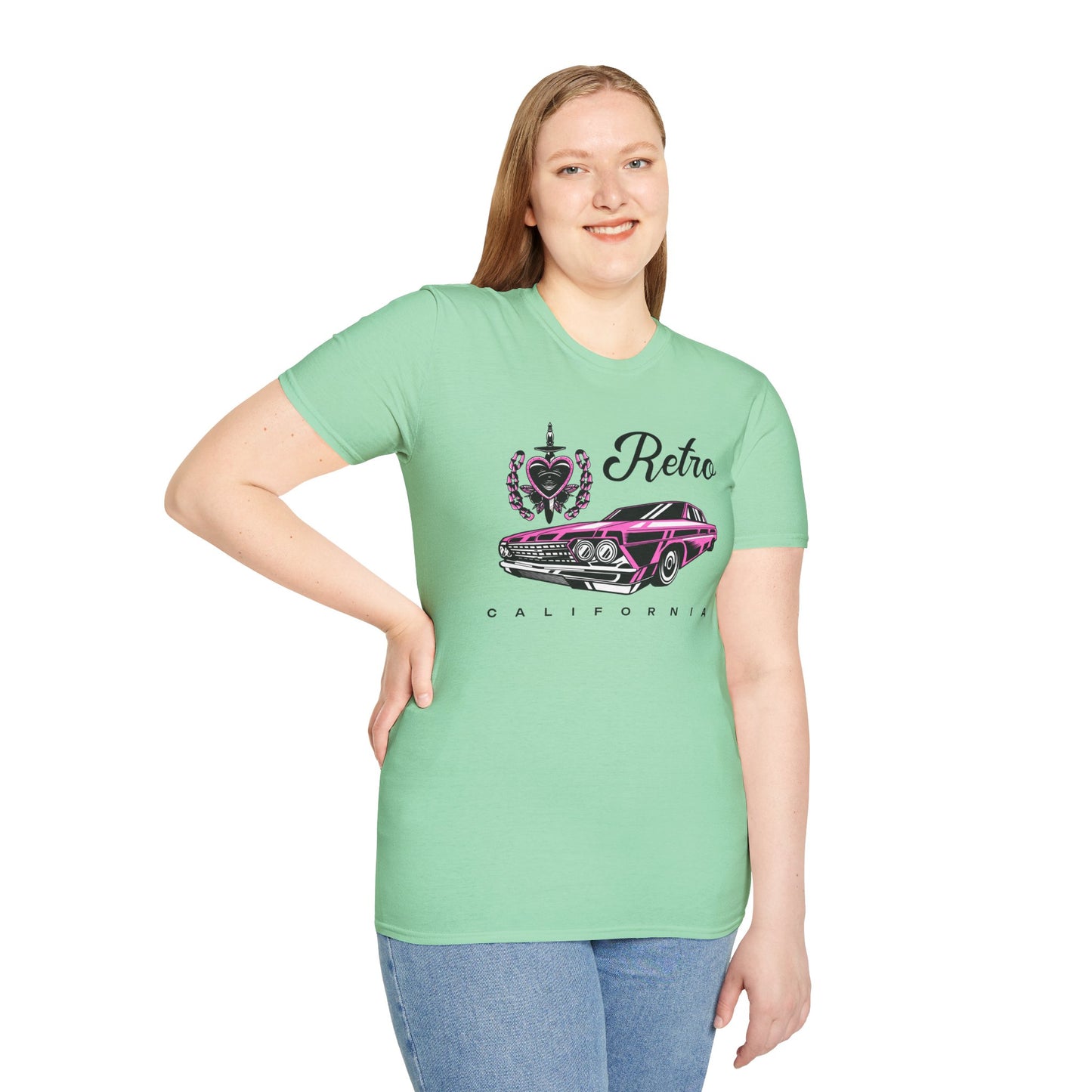 Retro T Shirt, Retro Design Shirt, Retro Art Tee Shirt, T-shirt with Retro Style