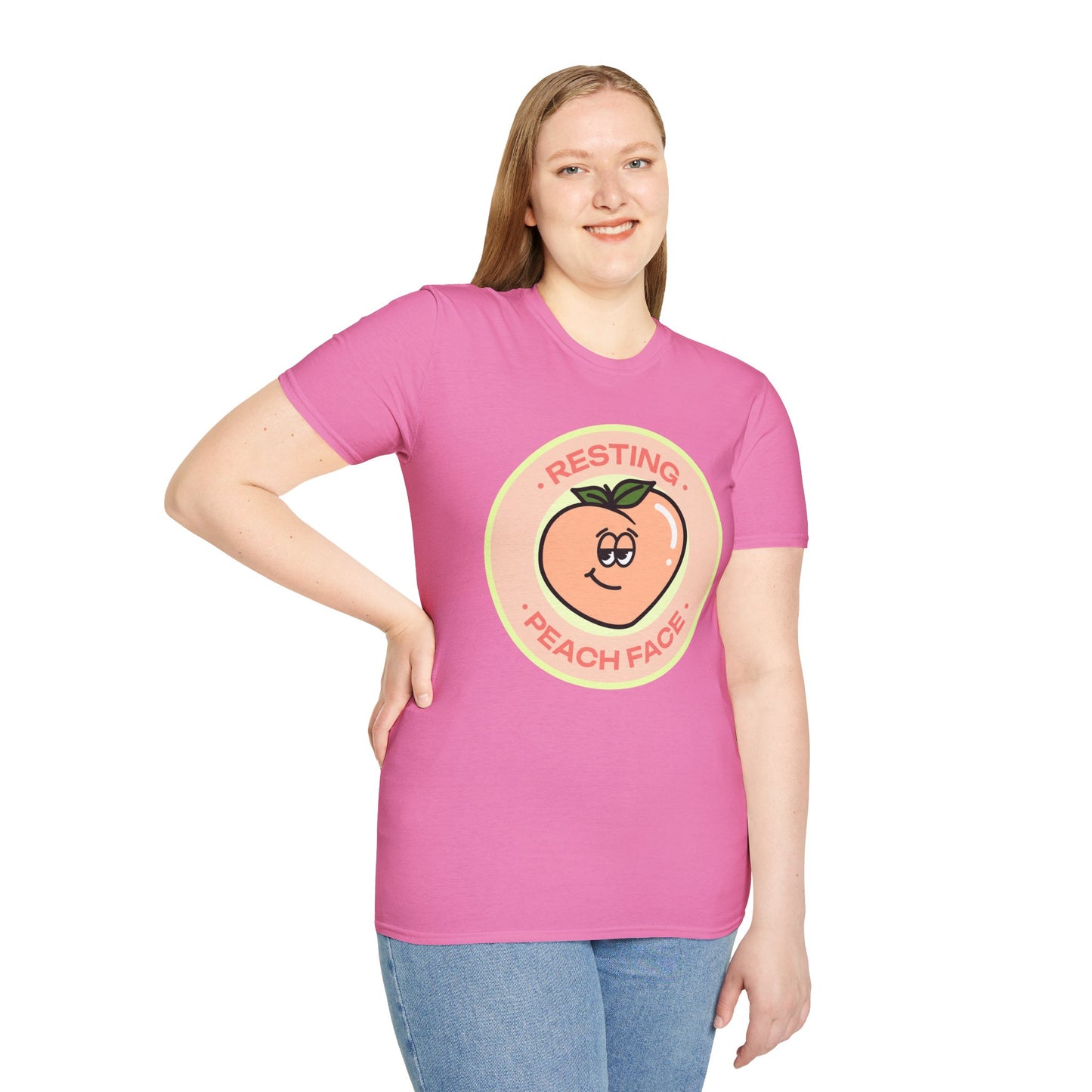 Food Tees, Funny Food T Shirts, Funny T Shirts, Shirt with Fruits, Shirt with Peach