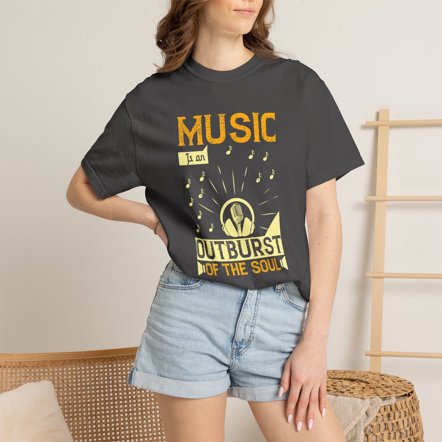 Music Graphic Design Unisex Cotton T-shirt m27