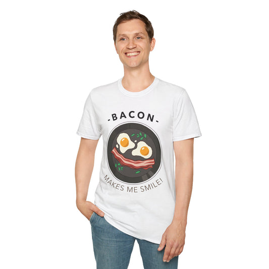 Food Tees, Funny Food T Shirts, Funny T Shirts, Bacon and Egg T Shirt, Egg and Bacon Shirt