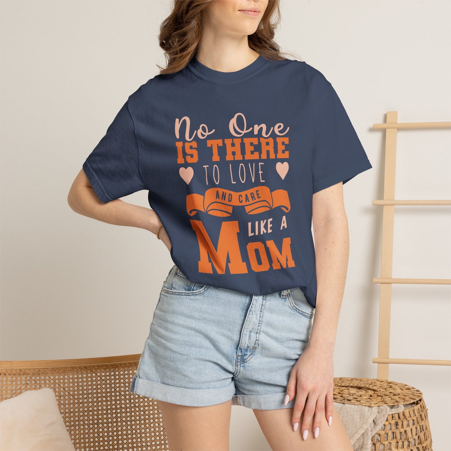 Mom T-shirt Mother Day Mama Tee Unisex Comfort Colors Garment-Dyed Cotton h47