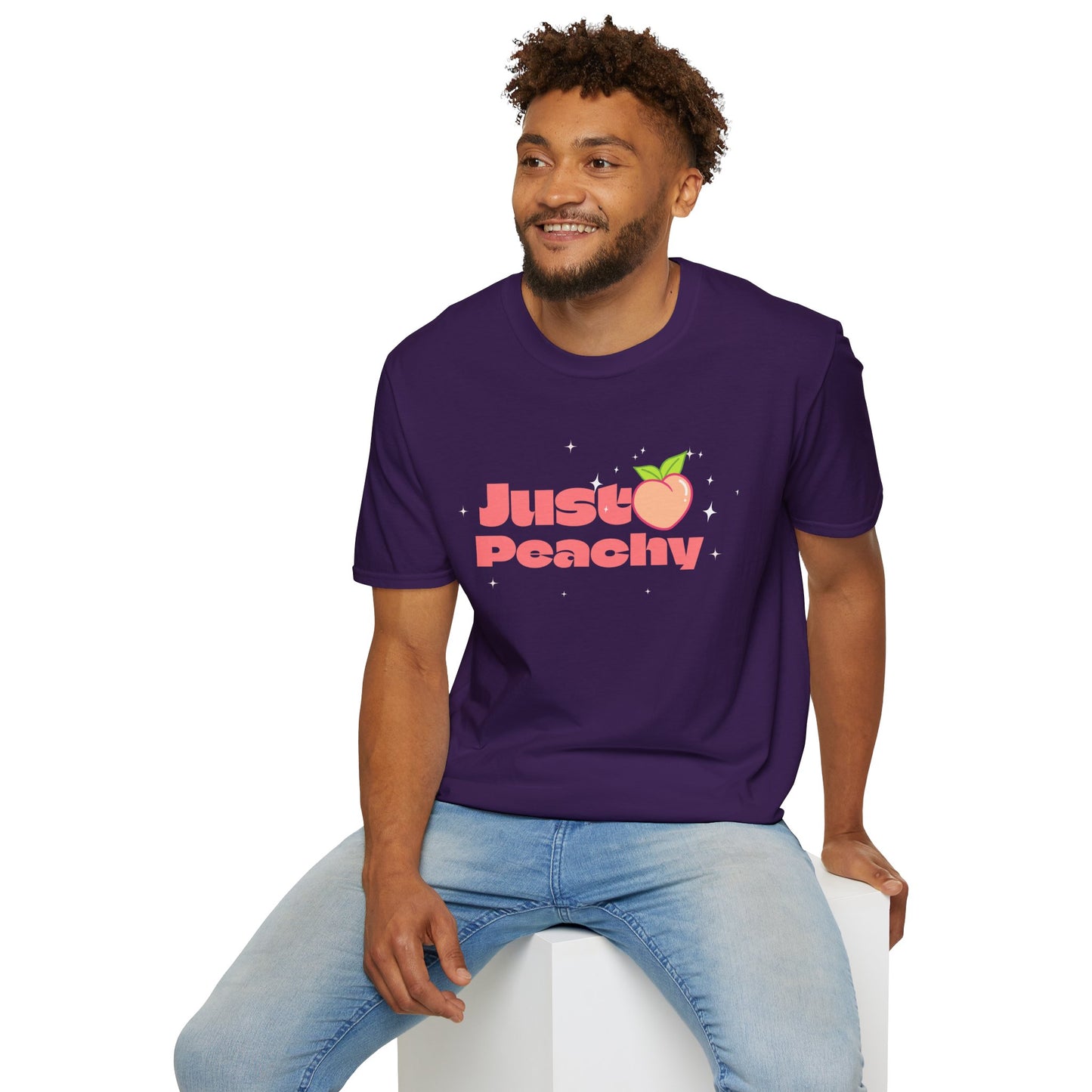 Food Tees, Funny Food T Shirts, Funny T Shirts, Shirt with Fruits, Shirt with Peach