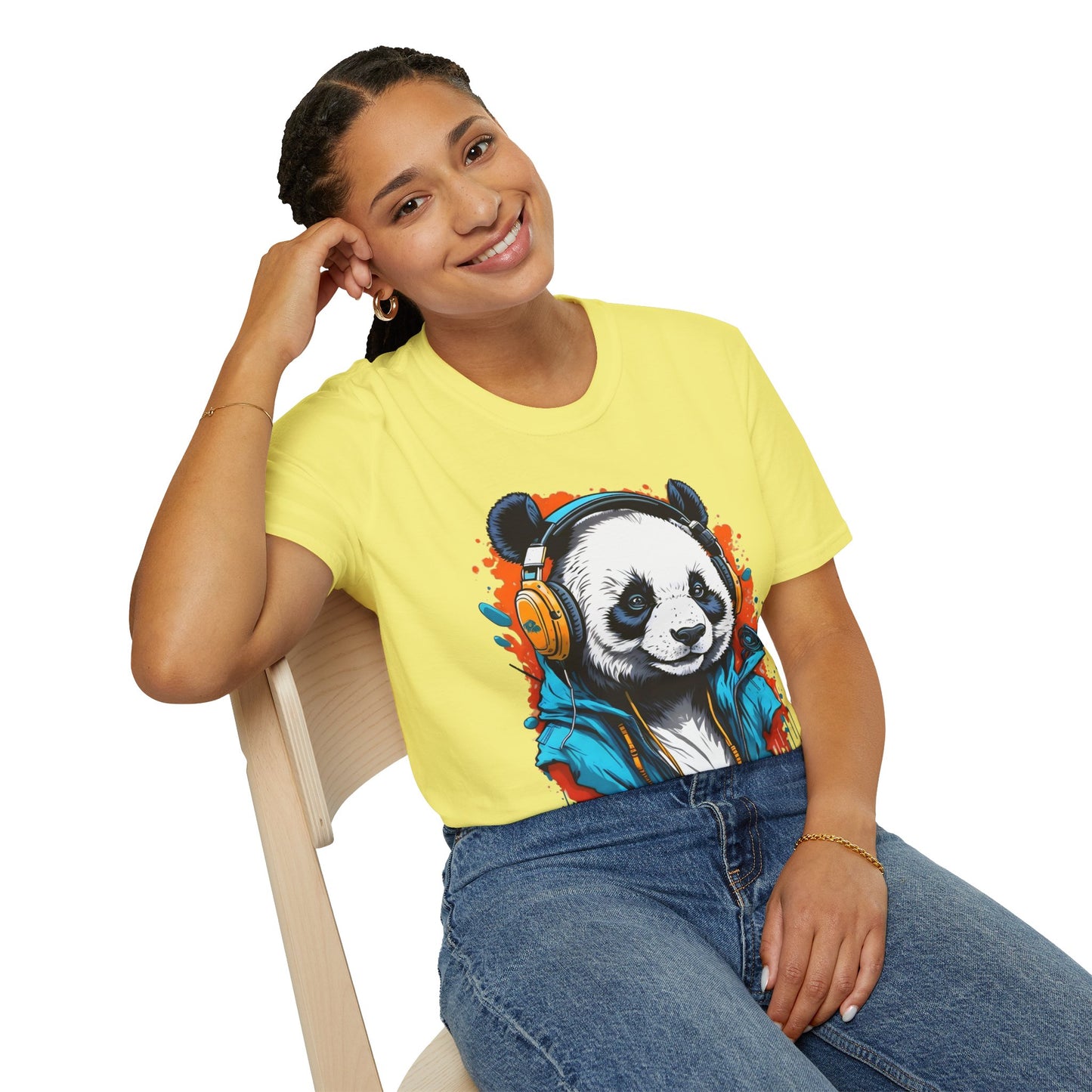 Animals Tees, Funny Animals Shirt, T Shirts with Funny Animals, T-Shirt with Panda, Panda Tees