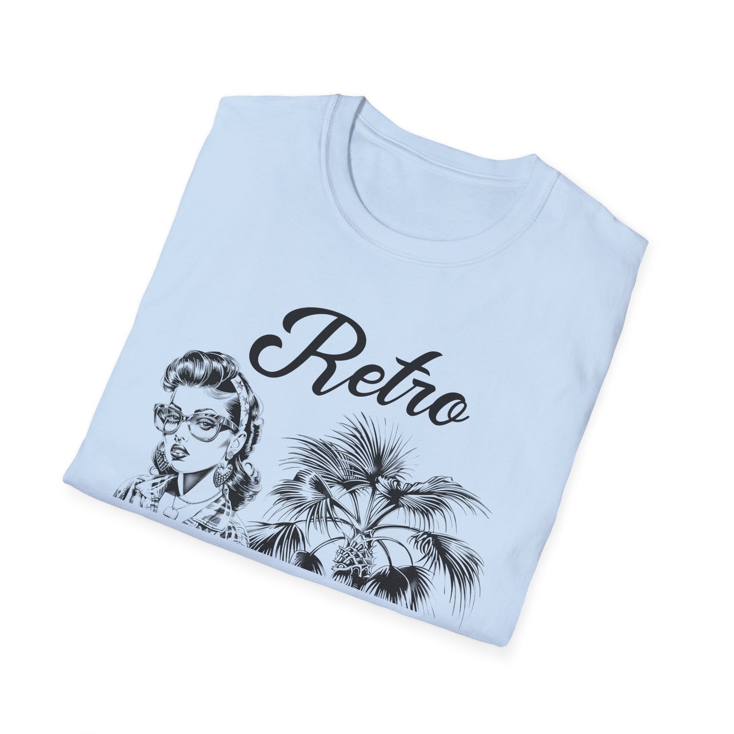 Retro T Shirt, Retro Design Shirt, Retro Art Tee Shirt, T-shirt with Retro Style
