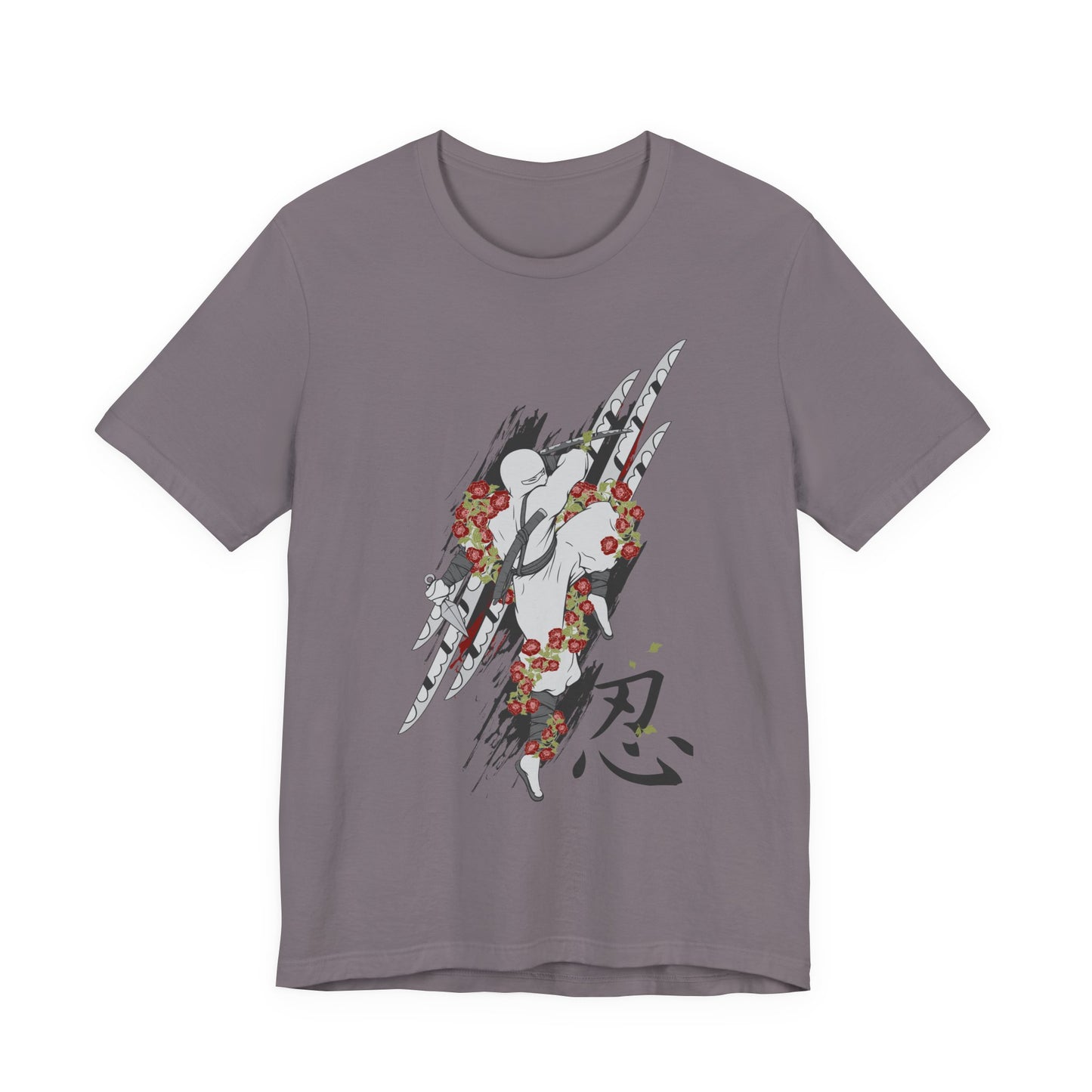 Ninja Samurai Artwork Graphic Unisex Cotton T-Shirt r5