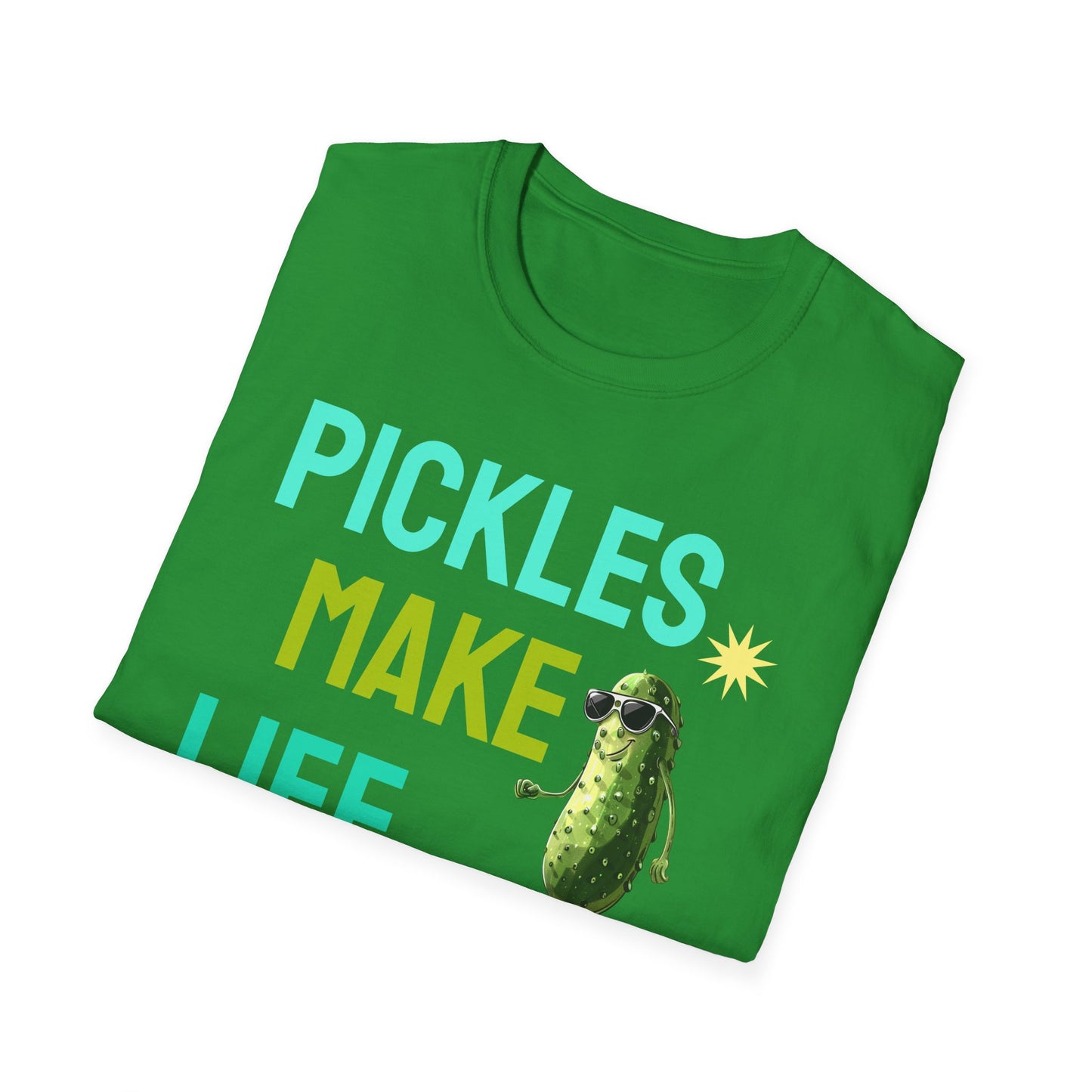 Food Tees, Funny Food T Shirts, Funny T Shirts, Shirt with Vegetables, Shirt with Pickle