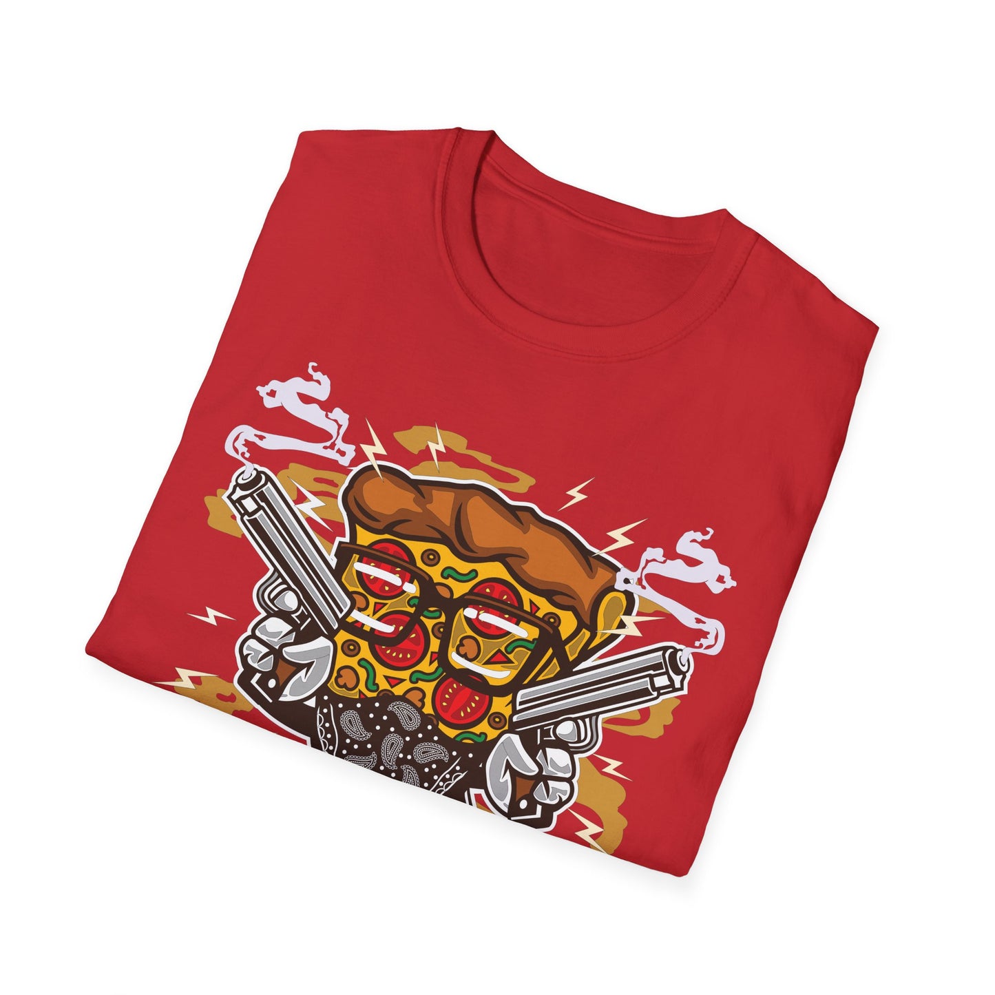 Cartoon Animation Tee Shirt Unisex Funny Graphic Gildan Softstyle 64000 Cotton Tee