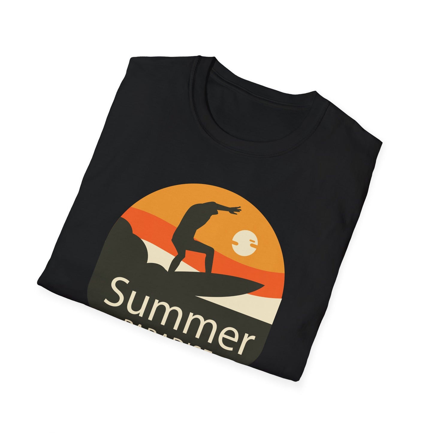 Summer T-Shirt, Summer Design Shirts, Art Tee Shirt with Summer Design - 4
