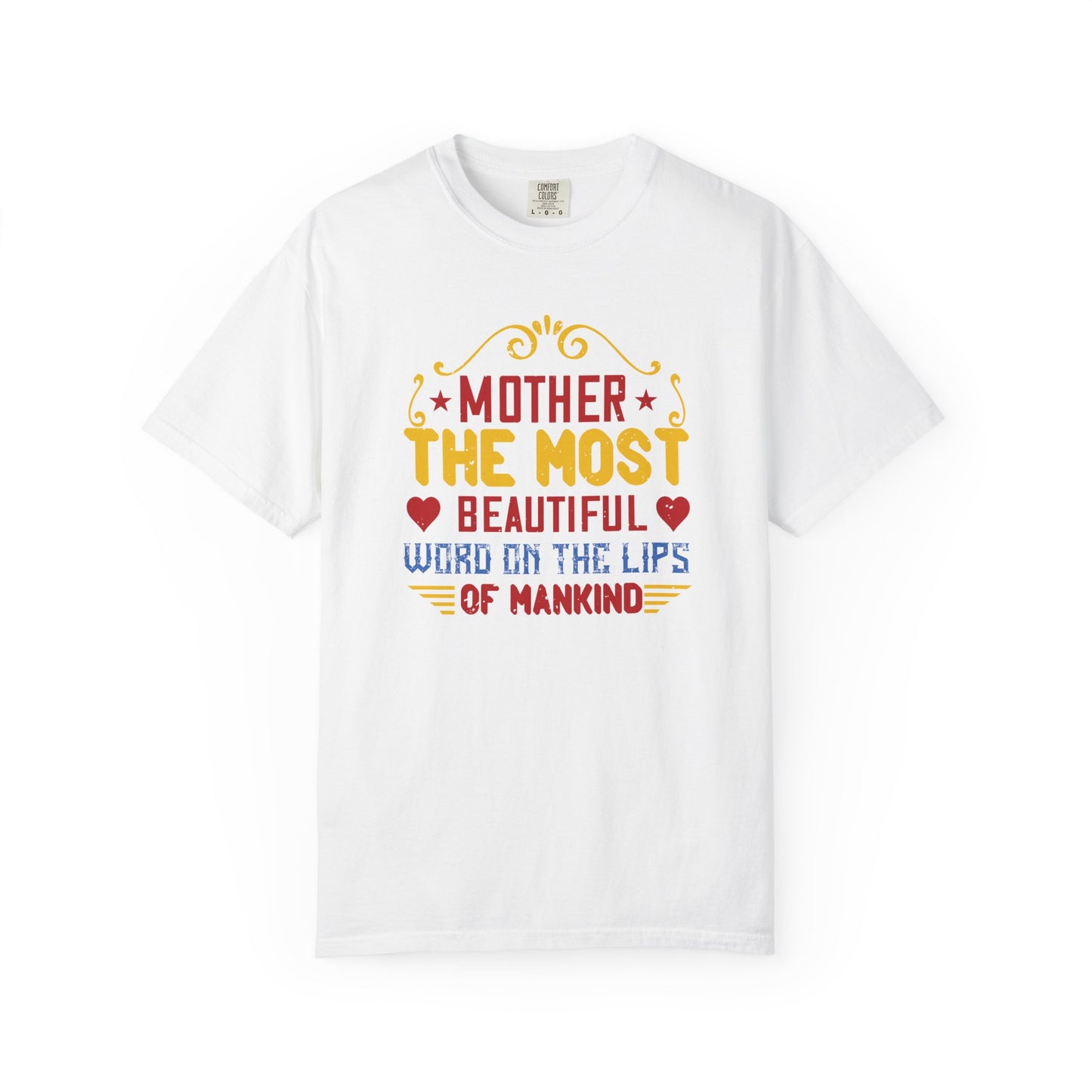 Mom T-shirt Mother Day Mama Tee Unisex Comfort Colors Garment-Dyed Cotton h84