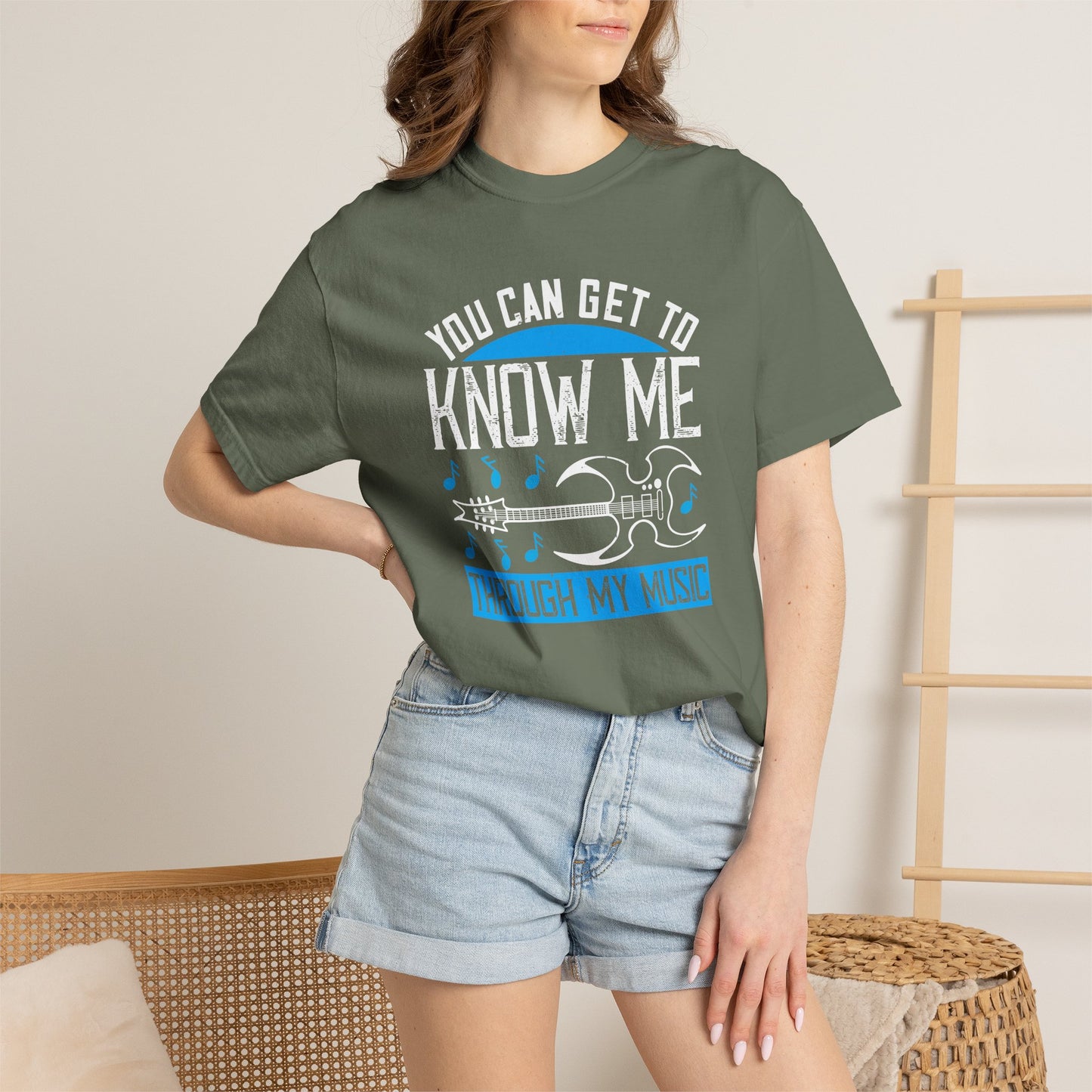 Music Graphic Design Unisex Cotton T-shirt m1