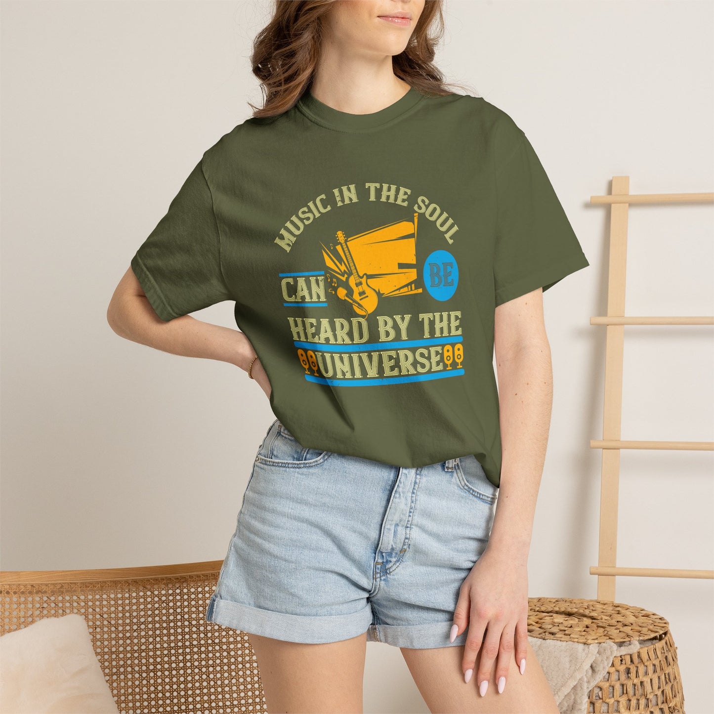 Music Graphic Design Unisex Cotton T-shirt m25