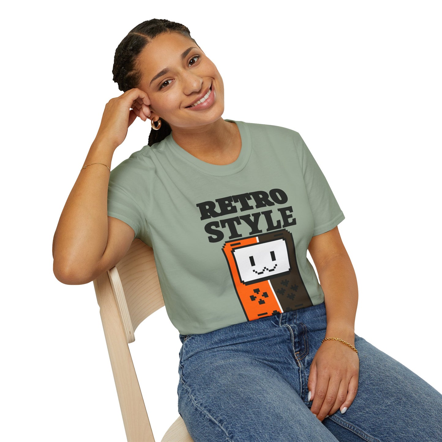 Retro T Shirt, Retro Design Shirt, Retro Art Tee Shirt, T-shirt with Retro Style
