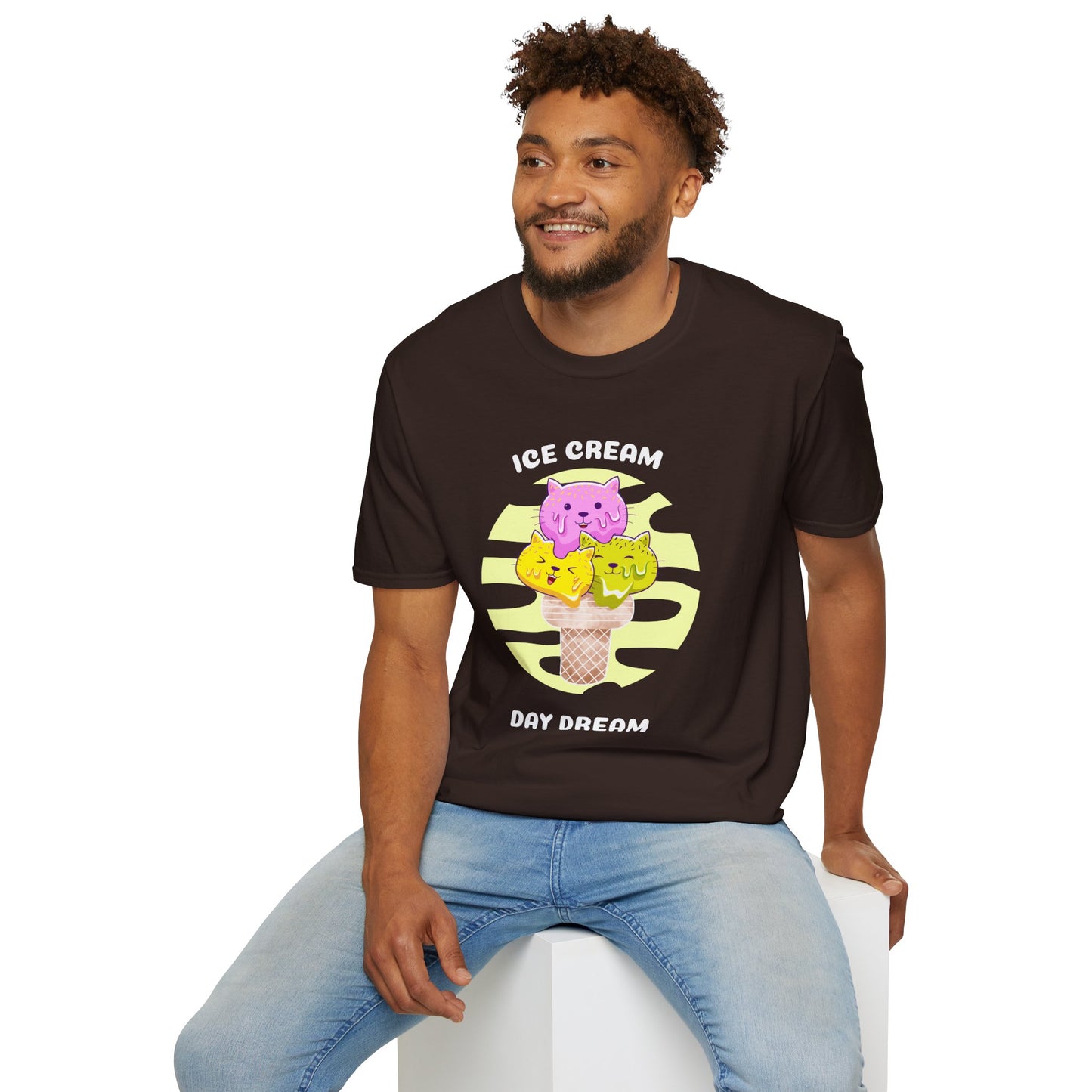 Food Tees, Funny Food T Shirts, Funny T Shirts, Shirt with Food, Junk Food Tees, Shirt with Ice Cream, Ice Cream T-Shirt