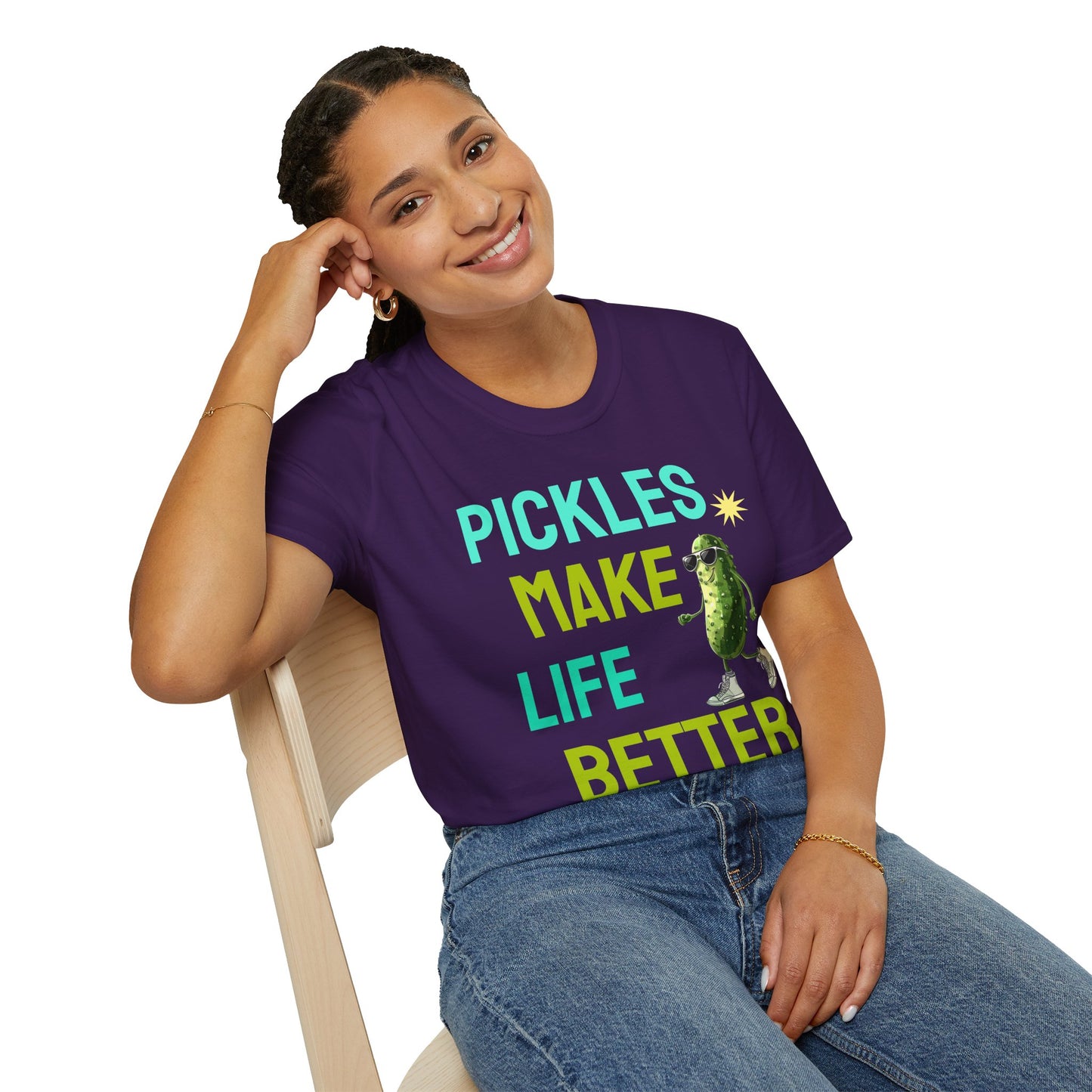 Food Tees, Funny Food T Shirts, Funny T Shirts, Shirt with Vegetables, Shirt with Pickle
