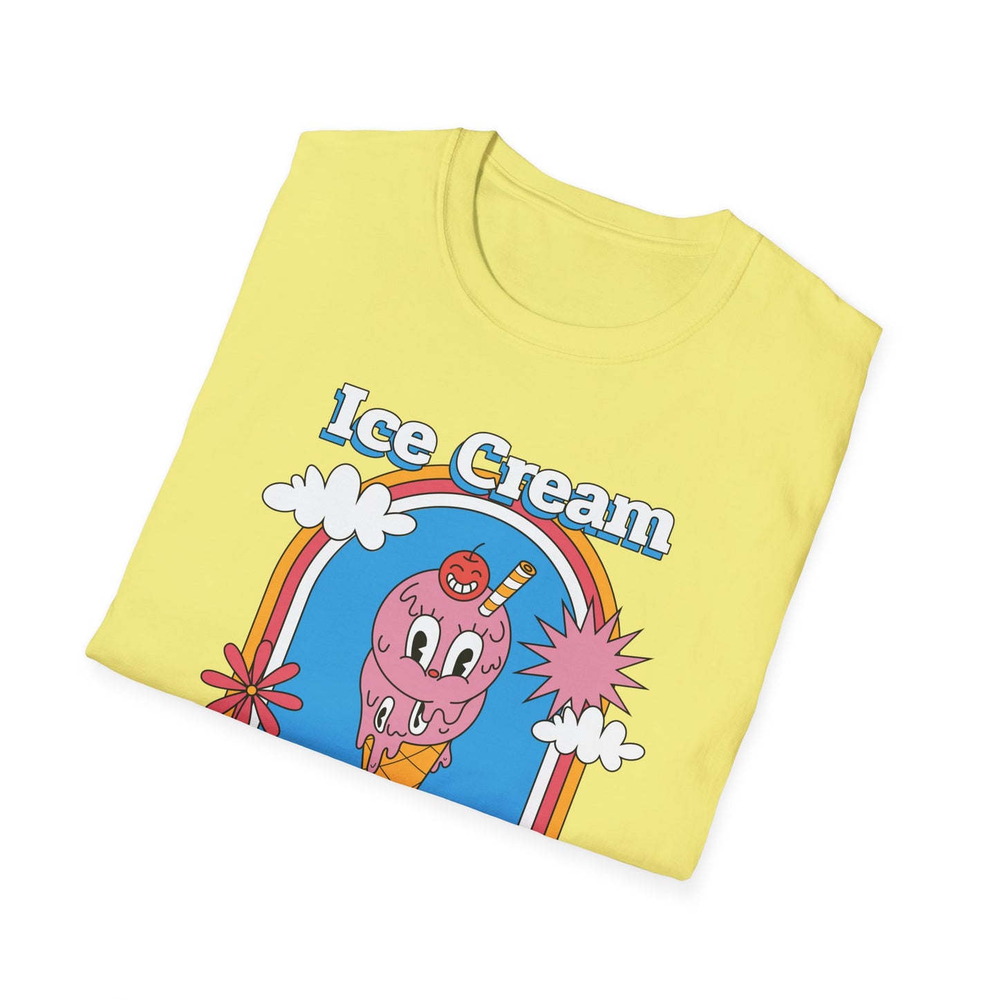 Food Tees, Funny Food T Shirts, Funny T Shirts, Shirt with Food, Junk Food Tees, Shirt with Ice Cream, Ice Cream T-Shirt