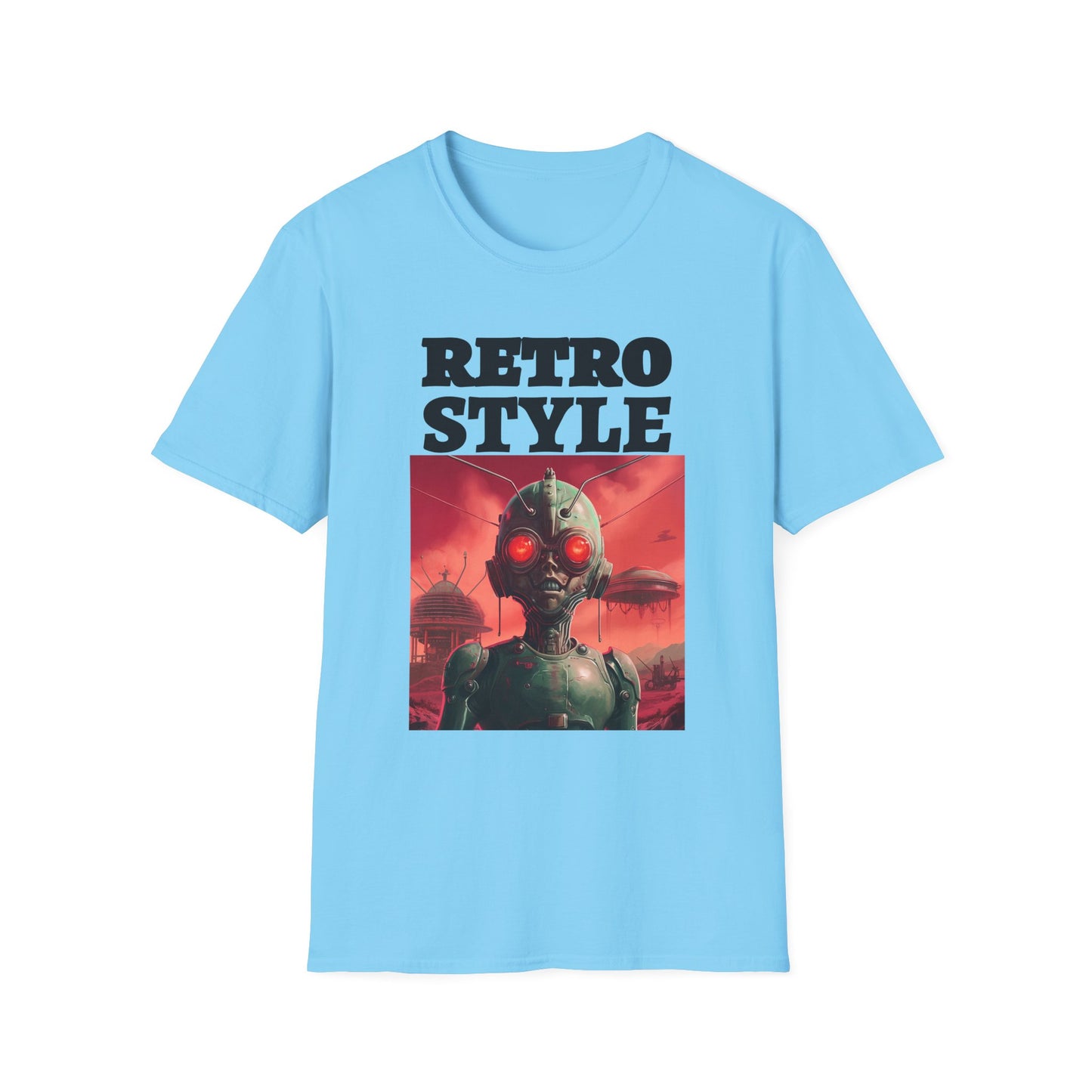 Retro T Shirt, Retro Design Shirt, Retro Art Tee Shirt, T-shirt with Retro Style