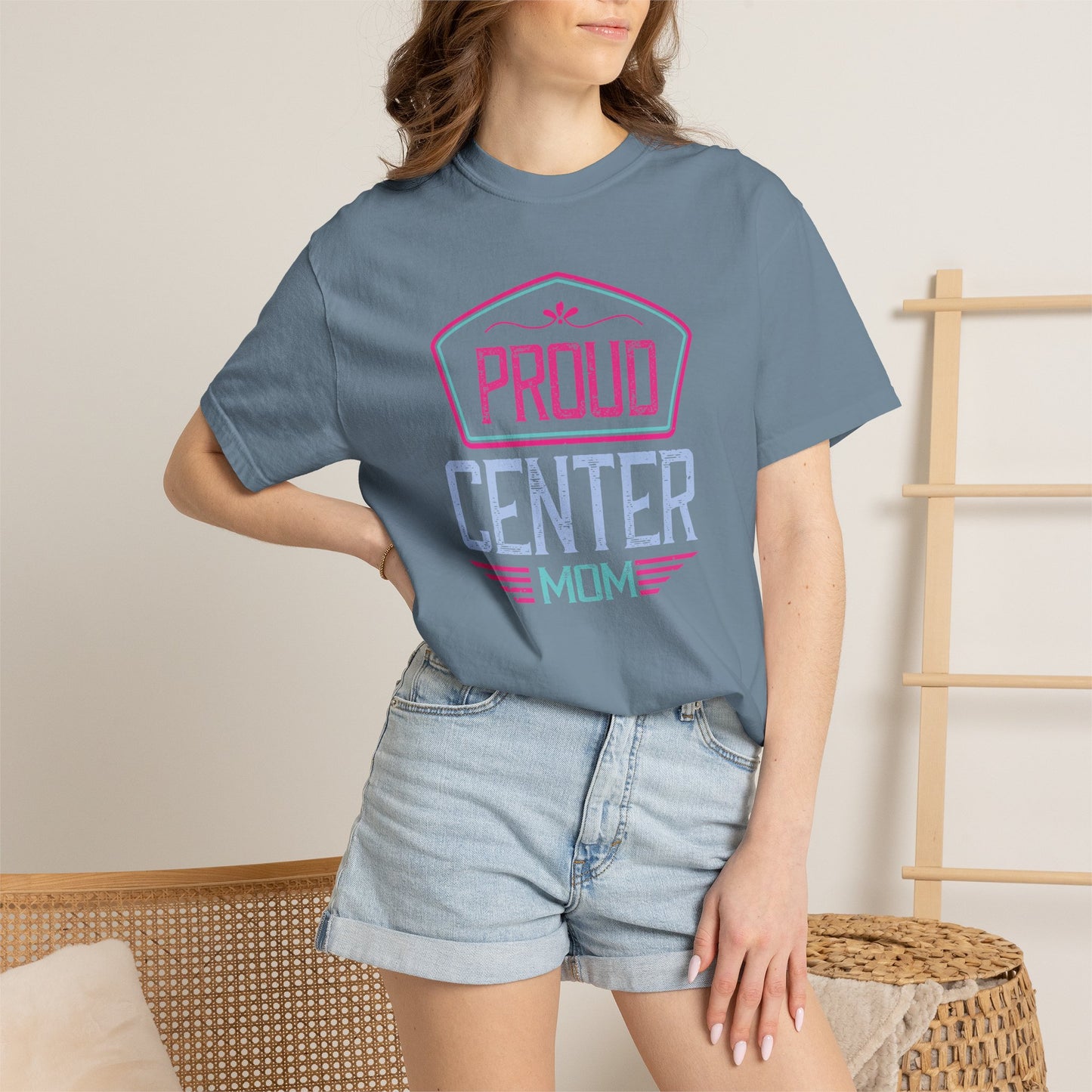 Mom T-shirt Mother Day Mama Tee Unisex Comfort Colors Garment-Dyed Cotton h89