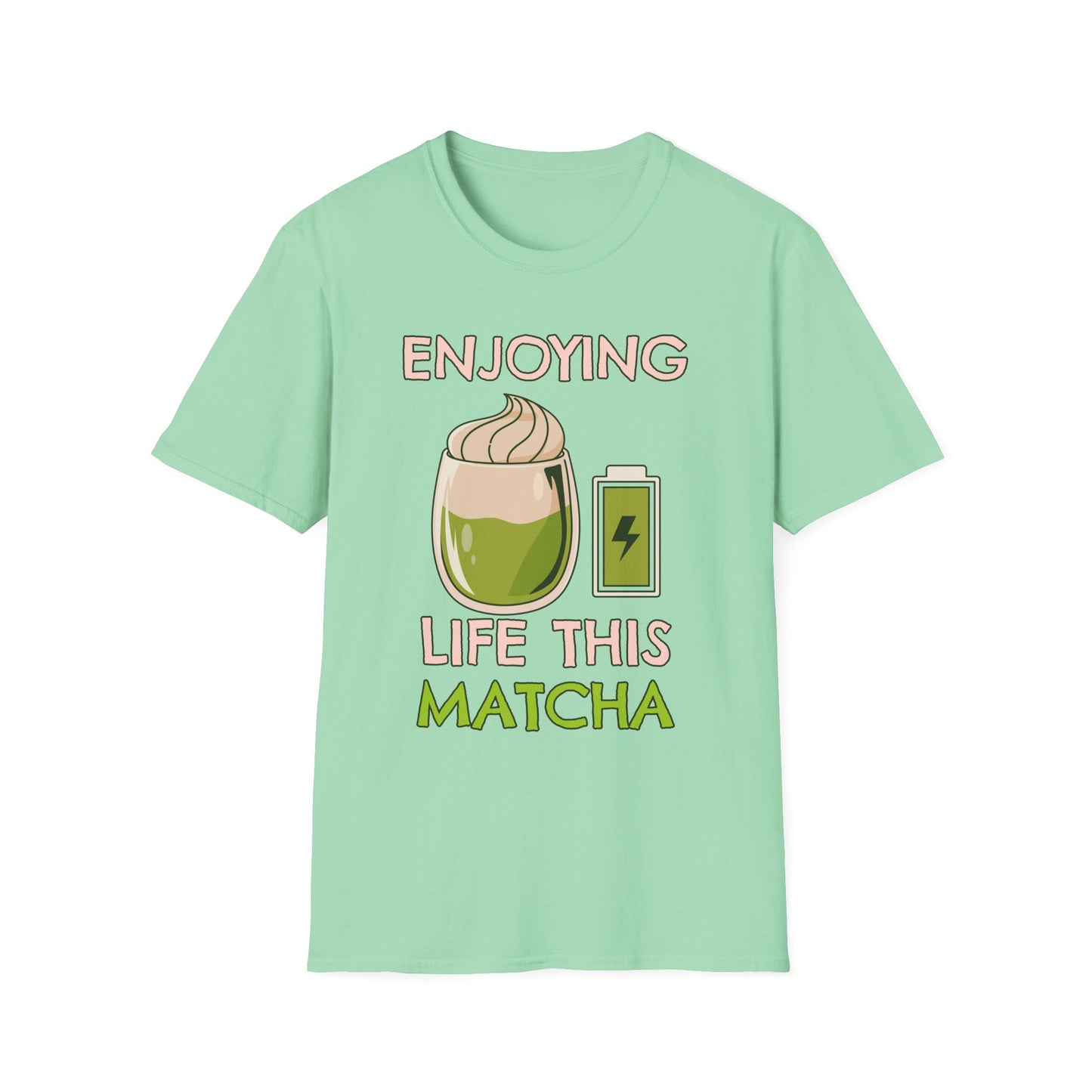 Food Tees, Funny Food T Shirts, Funny T Shirts, Shirt with Drinks, Shirt with Matcha