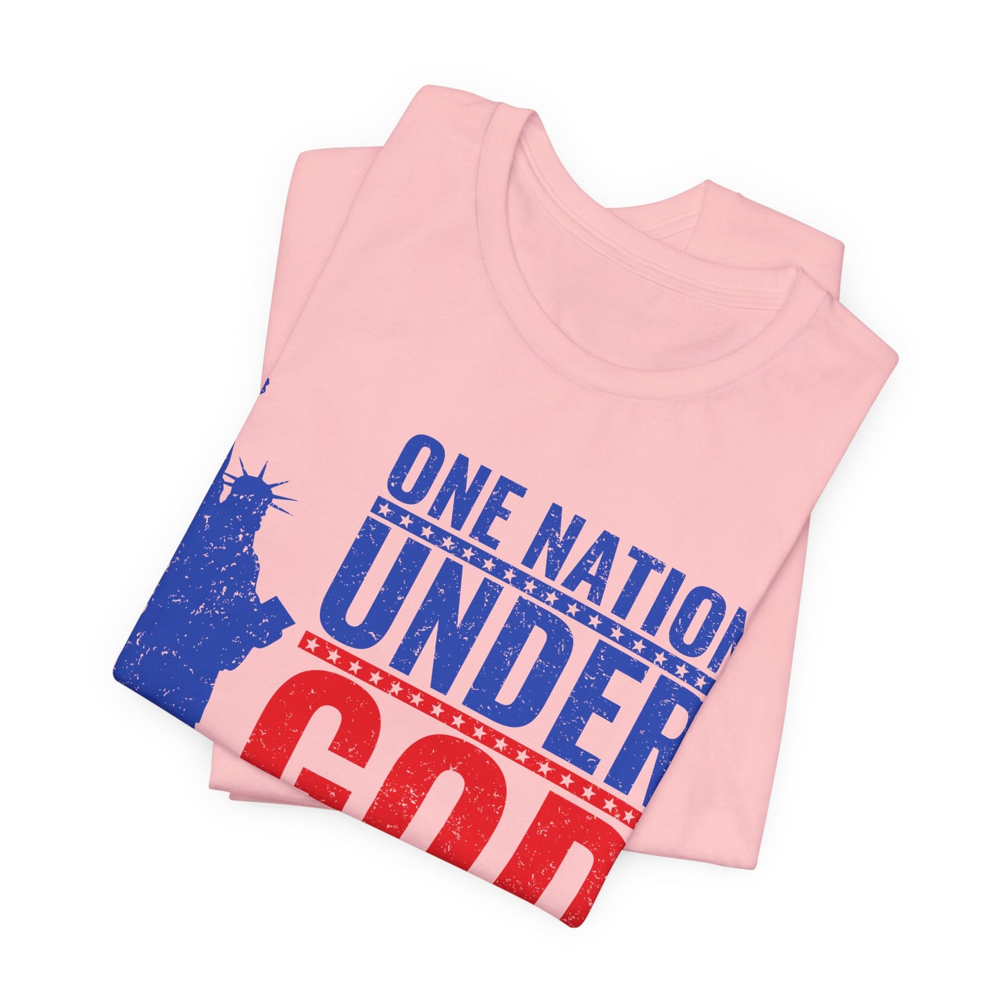 Statue of Liberty Patriotic Graphic Unisex Cotton T-Shirt a6
