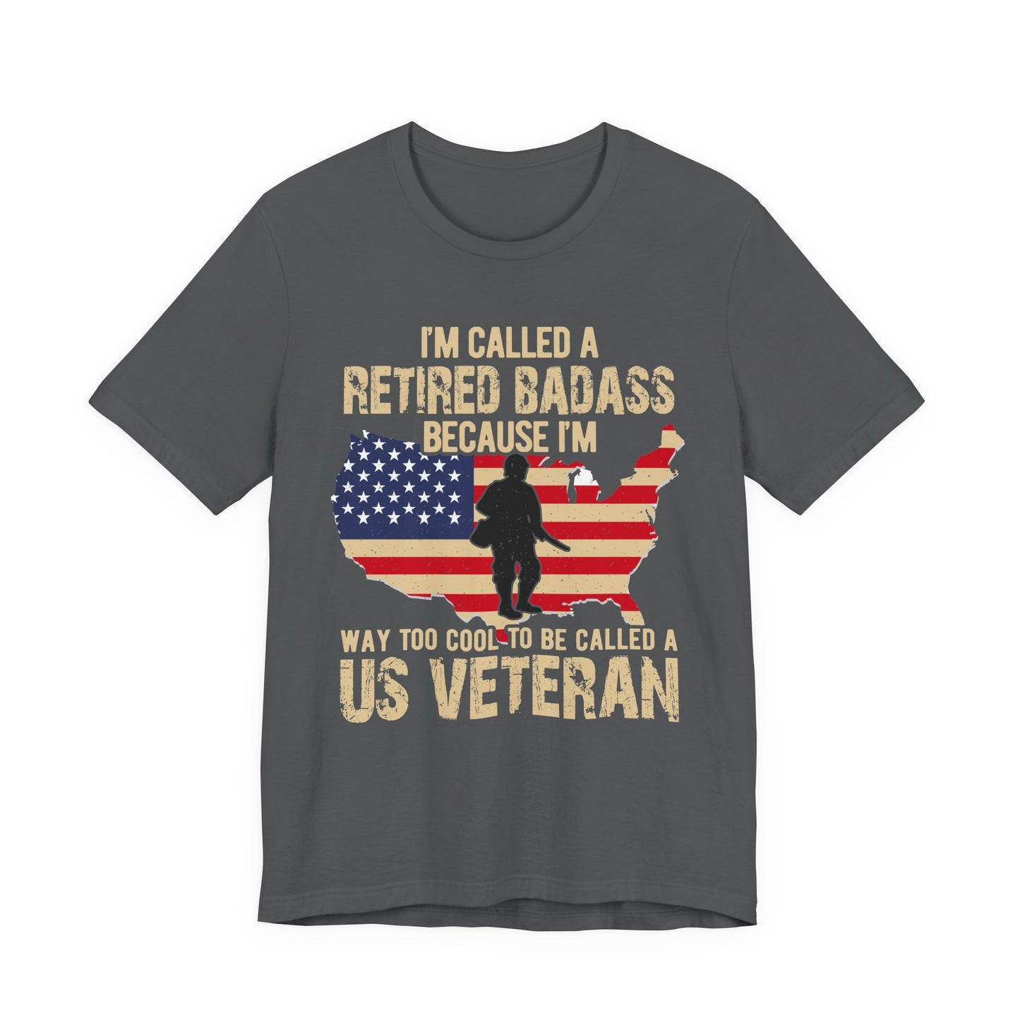 Army Veteran Patriotic Graphic Design Unisex Cotton T-Shirt v22