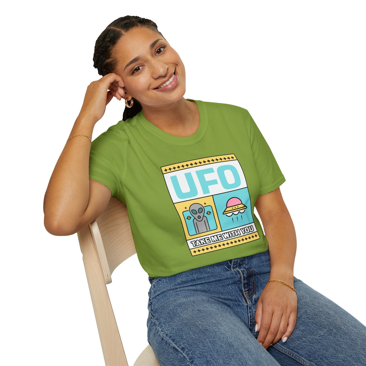 Funny T Shirts, UFO Tees, Funny Aliens Shirt - 27